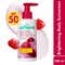 MCaffeine Brightening Raspberry Serum Body Lotion SPF 50 PA+++ & Body Scrub Combo- Pack of 2 Combo