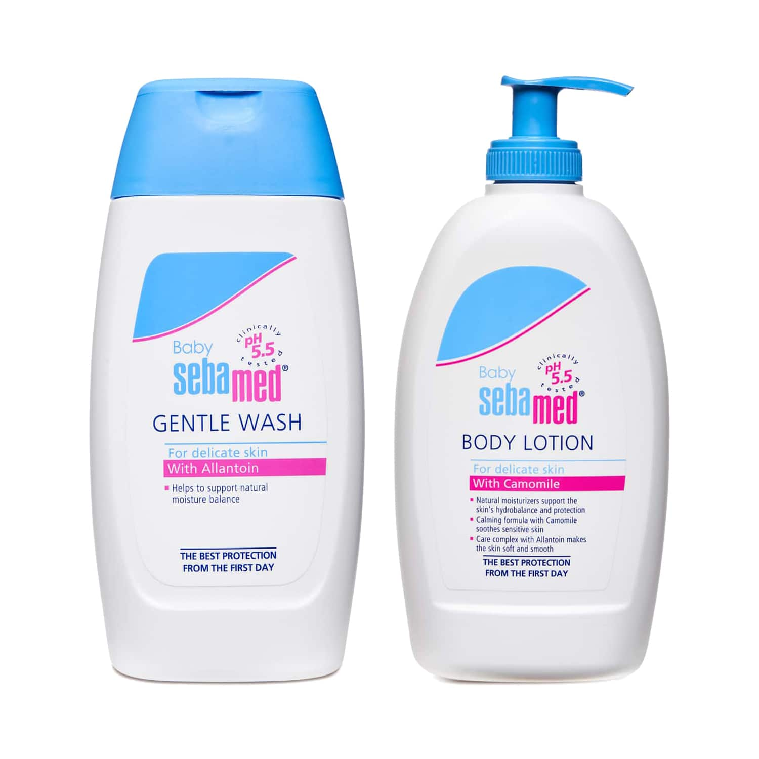 Sebamed | SebaMed Baby Lotion (400 ml) and Sebamed Baby Wash Extra Soft (200 ml) Combo