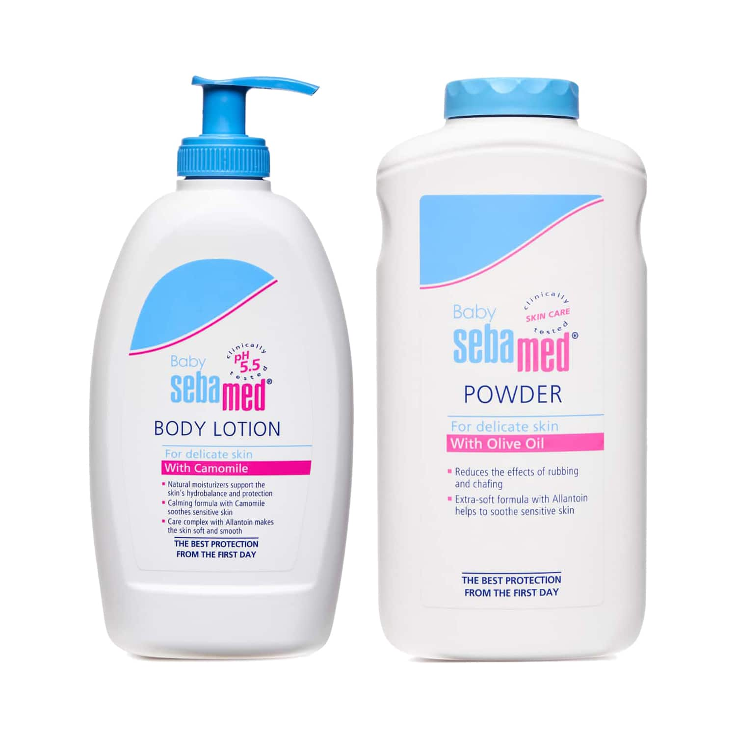 Sebamed | SebaMed Baby Lotion (400 ml) and  Baby Powder (200 g) Combo