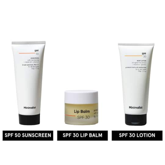 Minimalist Face & Body SPF Combo