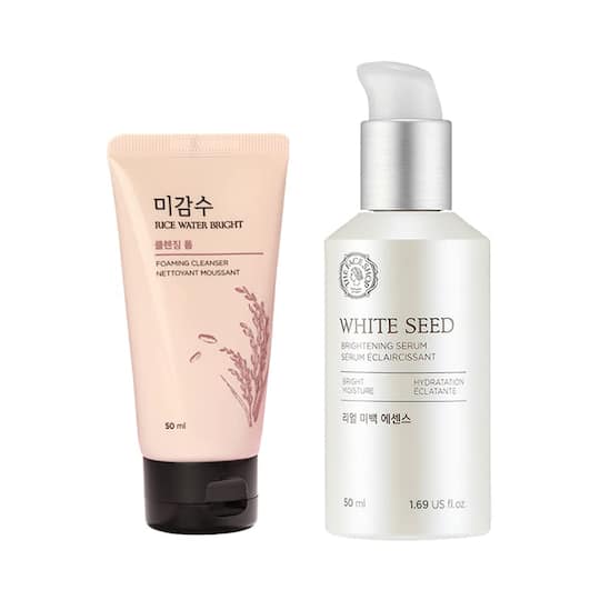 The Face Shop 2 Step White Seed Brightening Combo