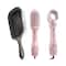 Ikonic Professional Paddle Big Brush and 3-In-1 Express Pink Styler Combo
