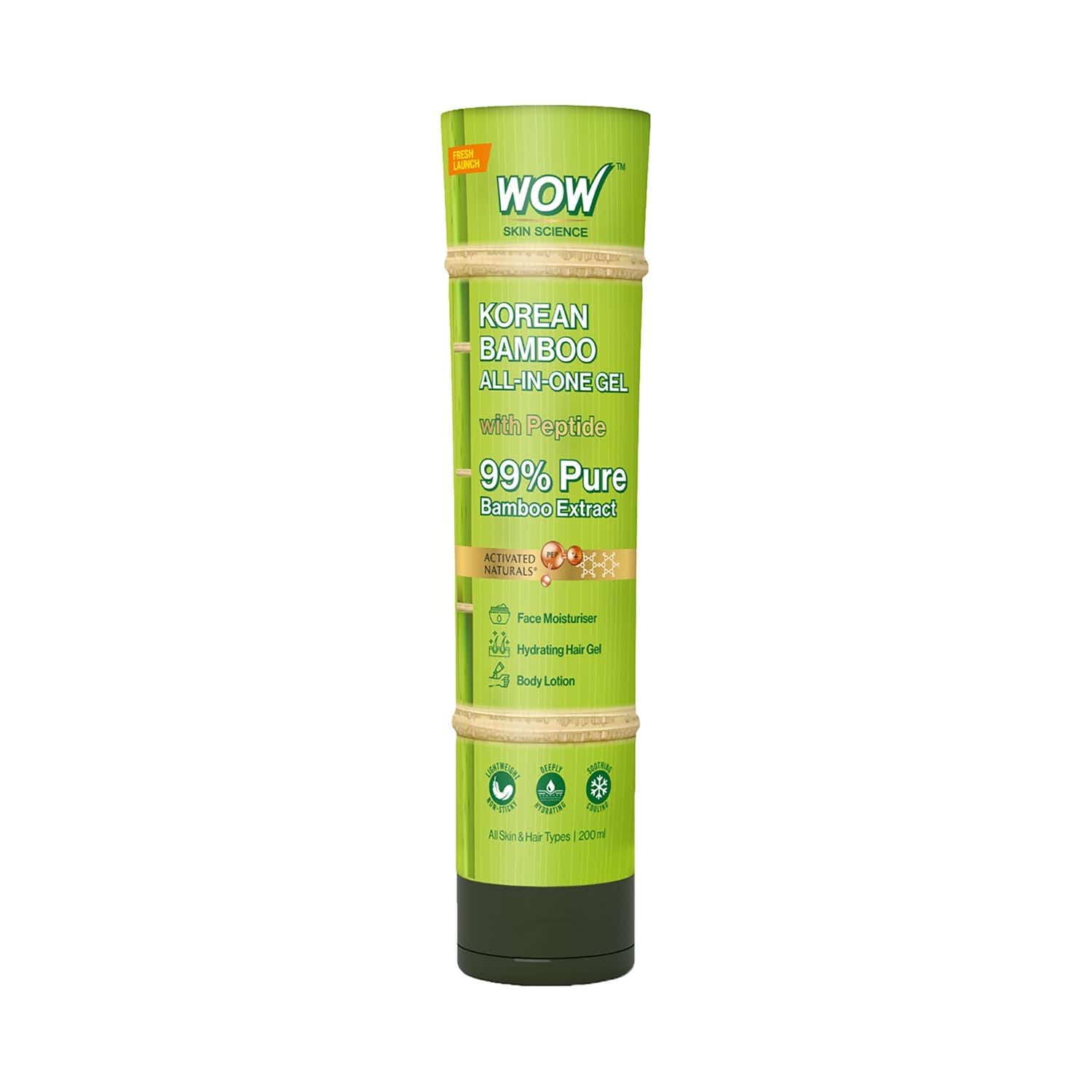 WOW SKIN SCIENCE | WOW SKIN SCIENCE Korean Bamboo All in One Gel (200 ml)