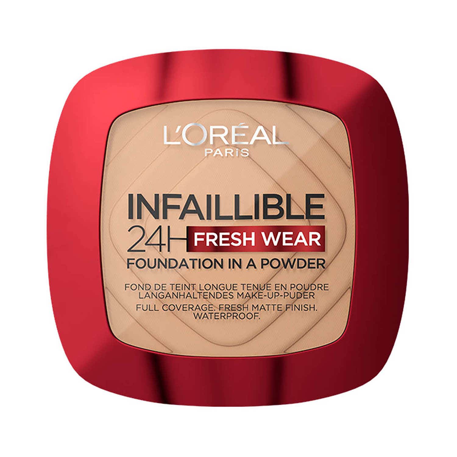 L'Oreal Paris | L'Oreal Paris Infallible 24H Fresh Wear Foundation in a Powder - Amber 300 (9 g)