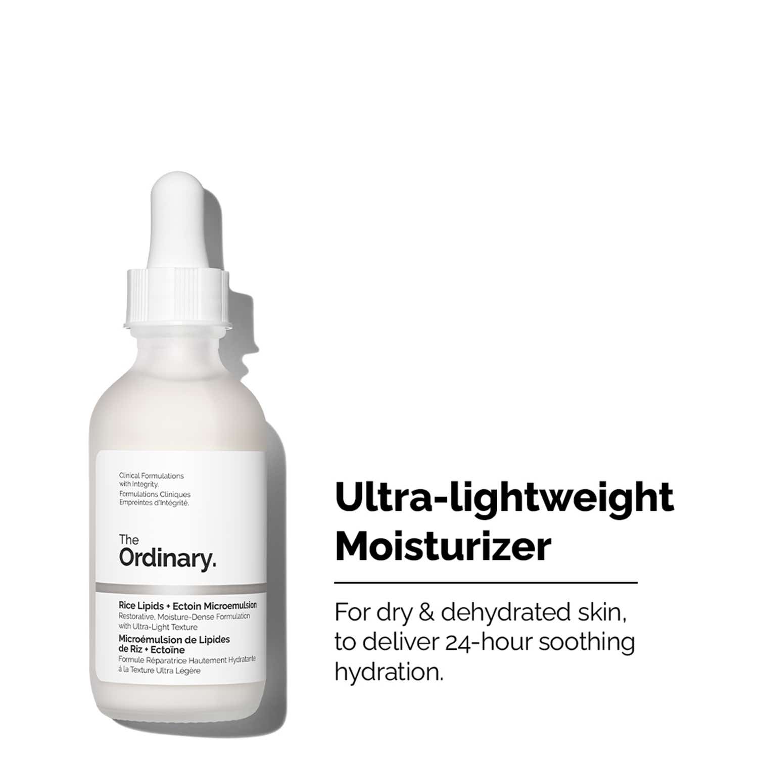 The Ordinary | The Ordinary Rice Lipids + Ectoin Microemulsion (60 ml)