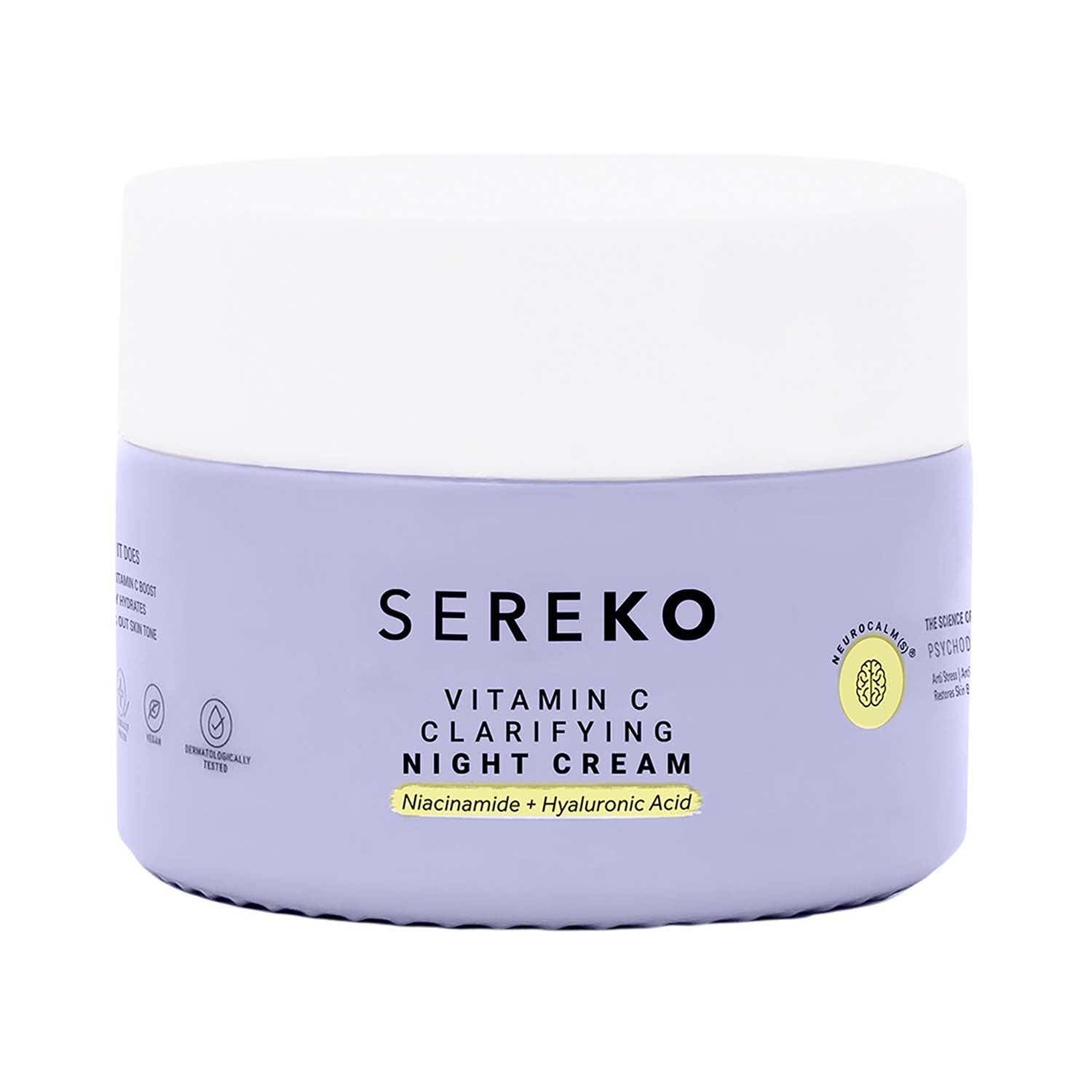 Sereko | Sereko Vitamin C Night Cream with Niacinamide and Hyaluronic Acid (50 ml)