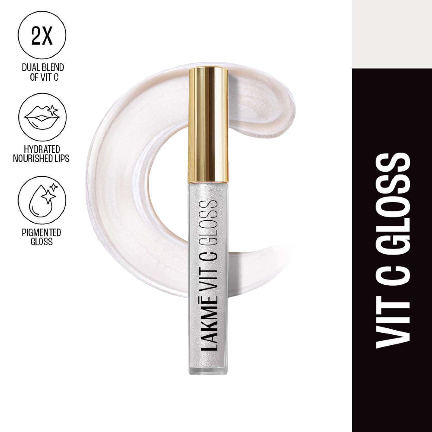 Lakme | Lakme VIT-C Gloss - Pearl (2.5 ml)