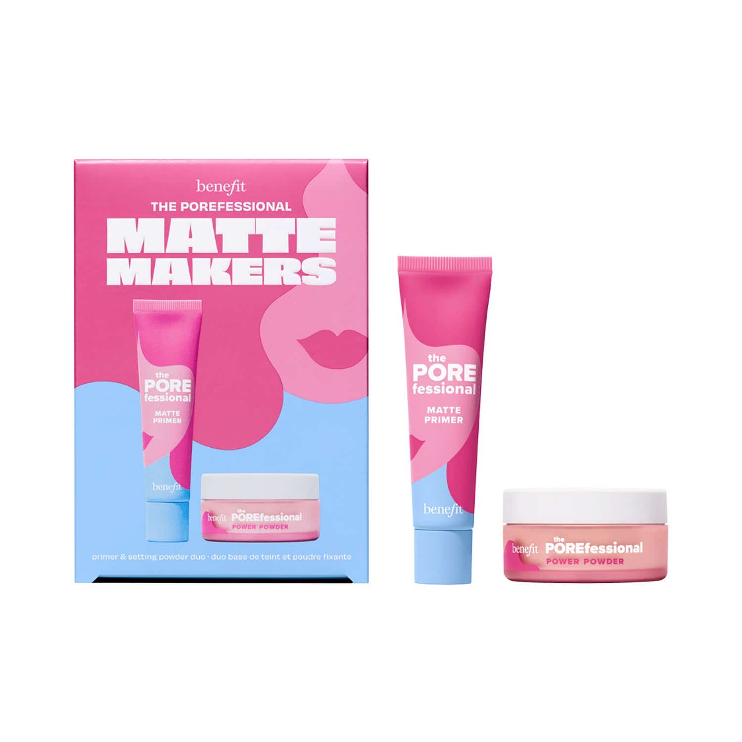 Benefit Cosmetics | Benefit Cosmetics Porefessional Matte Makers Primer & Setting Powder Duo (2 pcs)