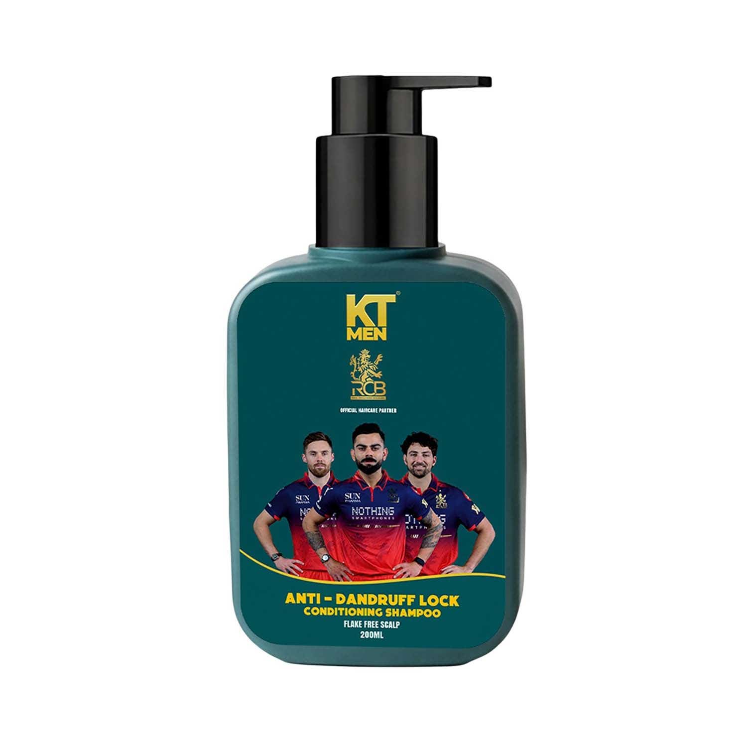 KT MEN | KT MEN Anti-Dandruff Lock Control Conditioning Shampoo - RCB (200 ml)