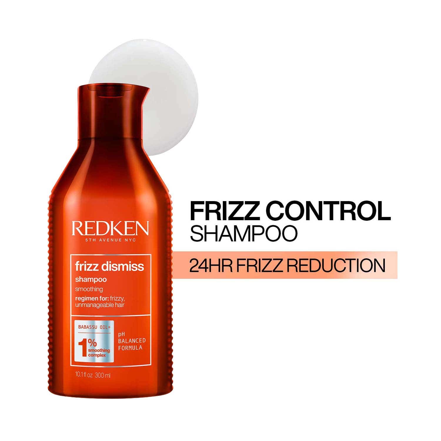 REDKEN | REDKEN Frizz Dismiss Shampoo for Dry & Frizzy Hair (300 ml)