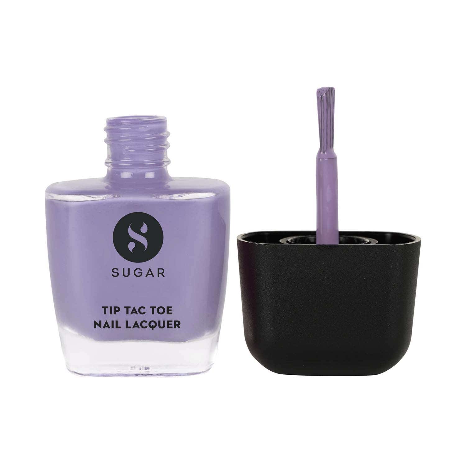 SUGAR Cosmetics | Sugar Tip Tac Toe Nail Lacquer Classic 11 Lilac Lustre (10 ml)