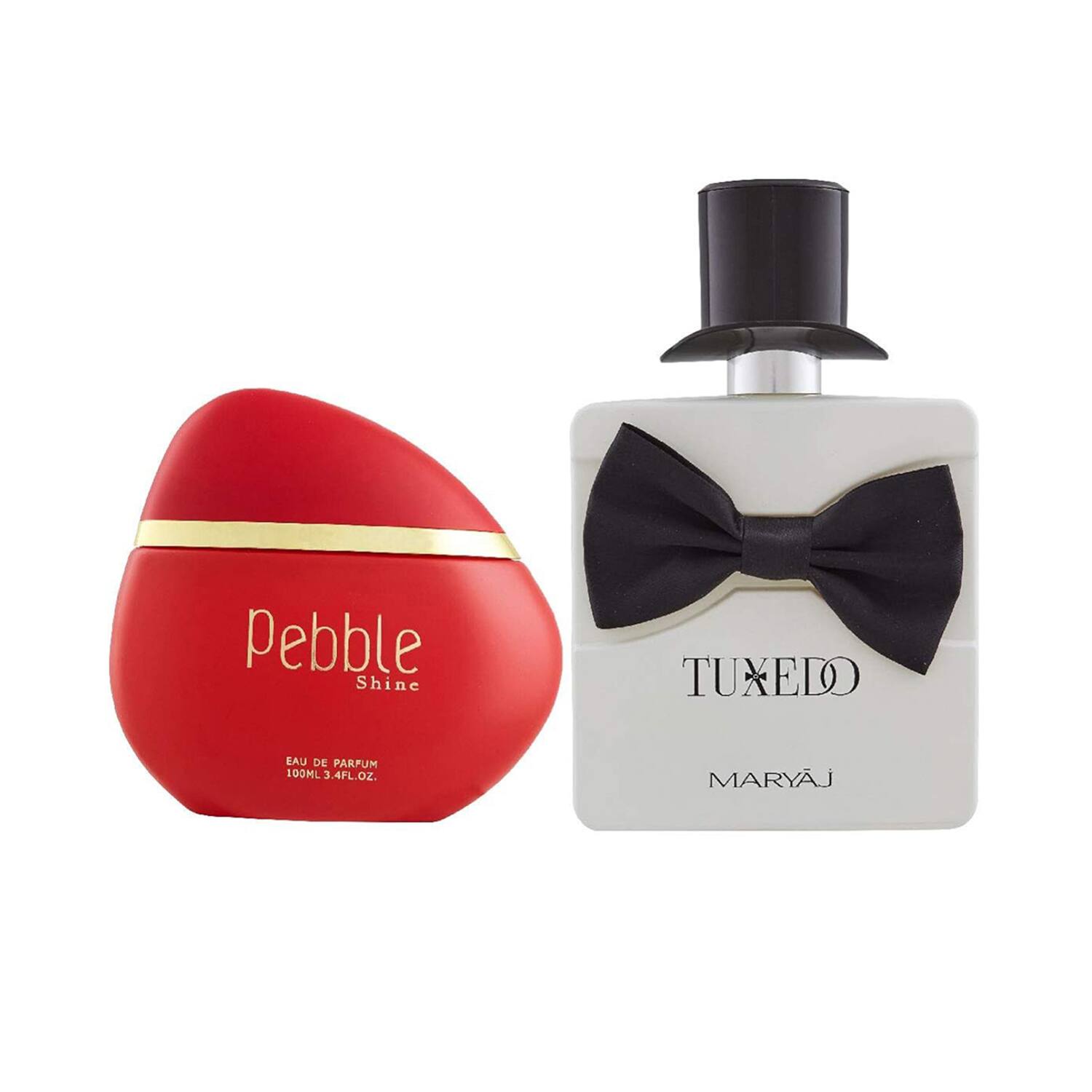 Maryaj | Maryaj Pebble Shine & Maryaj Tuxedo Eau De Parfum Combo Pack (2 Pcs)