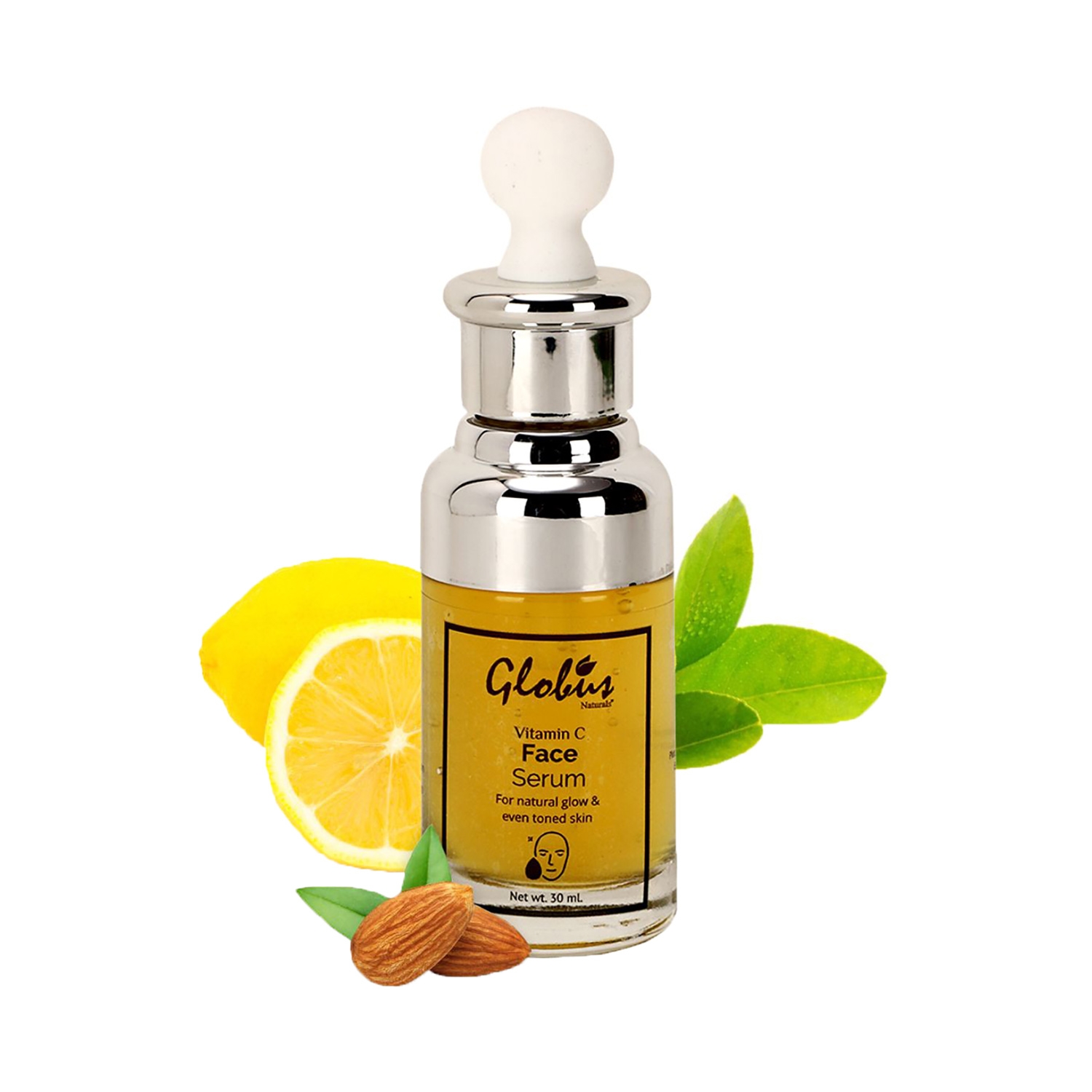 Globus Naturals | Globus Naturals Vitamin C Face Serum For Natural Glow & Even Toned Skin (30ml)