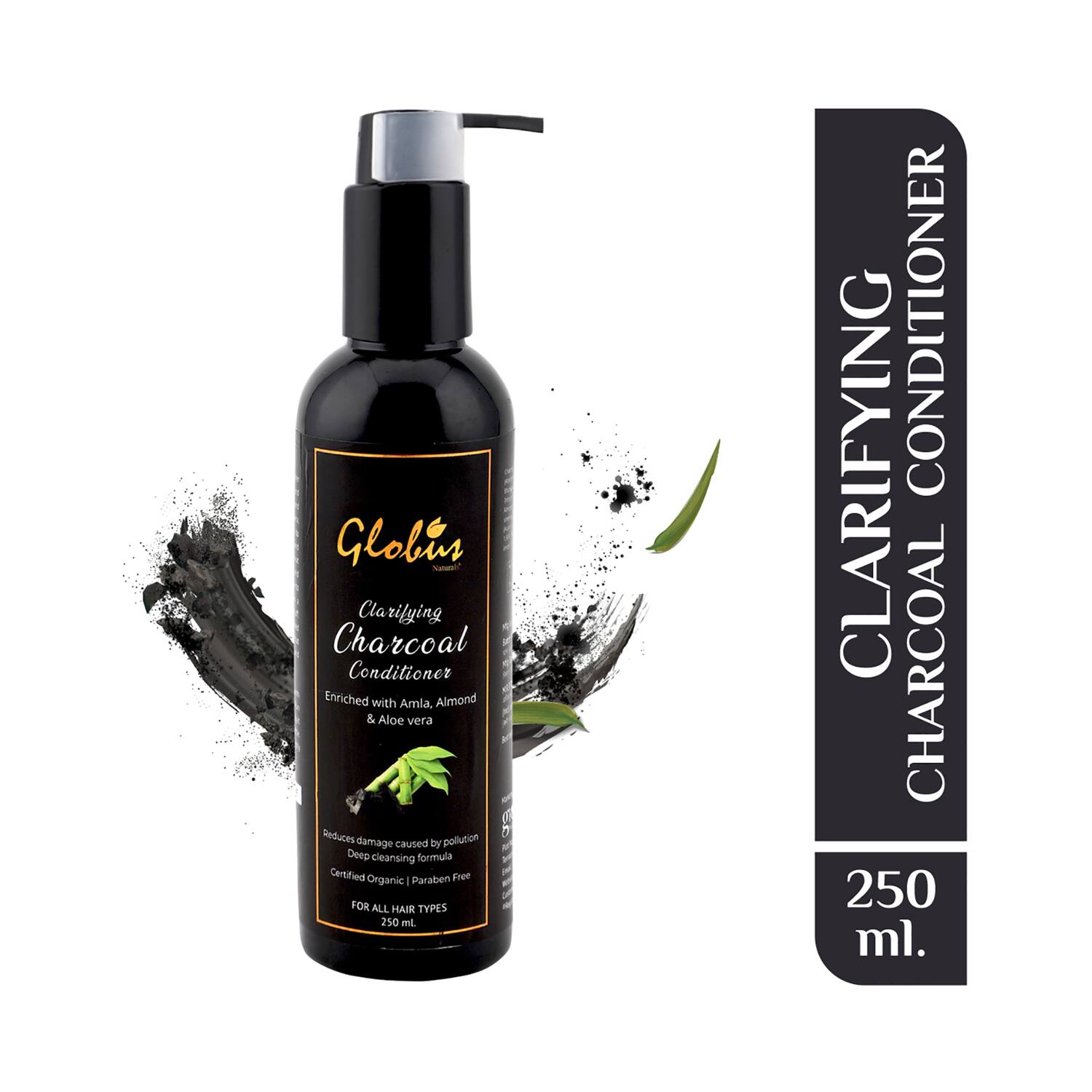 Globus Naturals | Globus Naturals Clarifying Charcoal Conditioner (250ml)