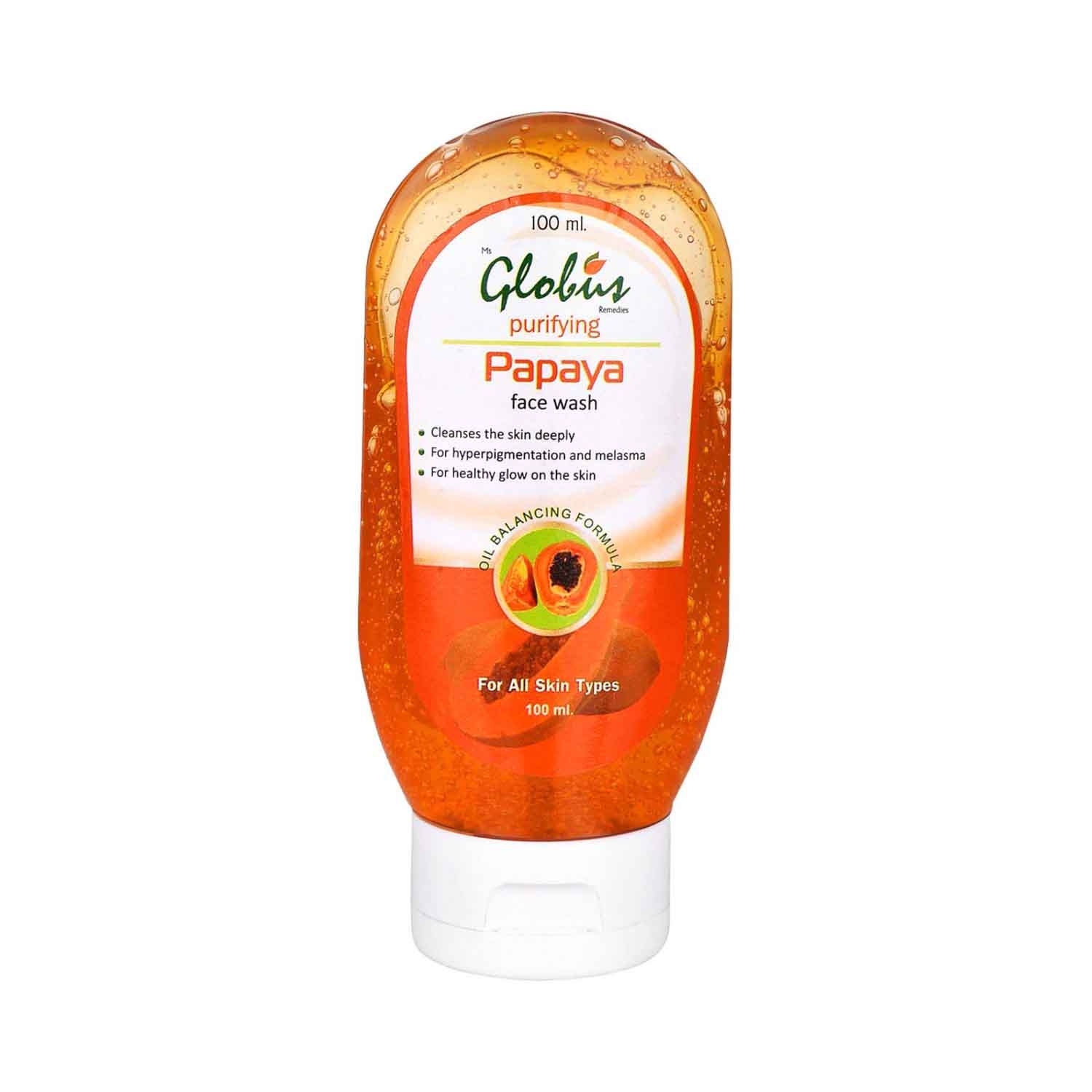 Globus Remedies | Globus Remedies Purifying Papaya Face Wash (100ml)