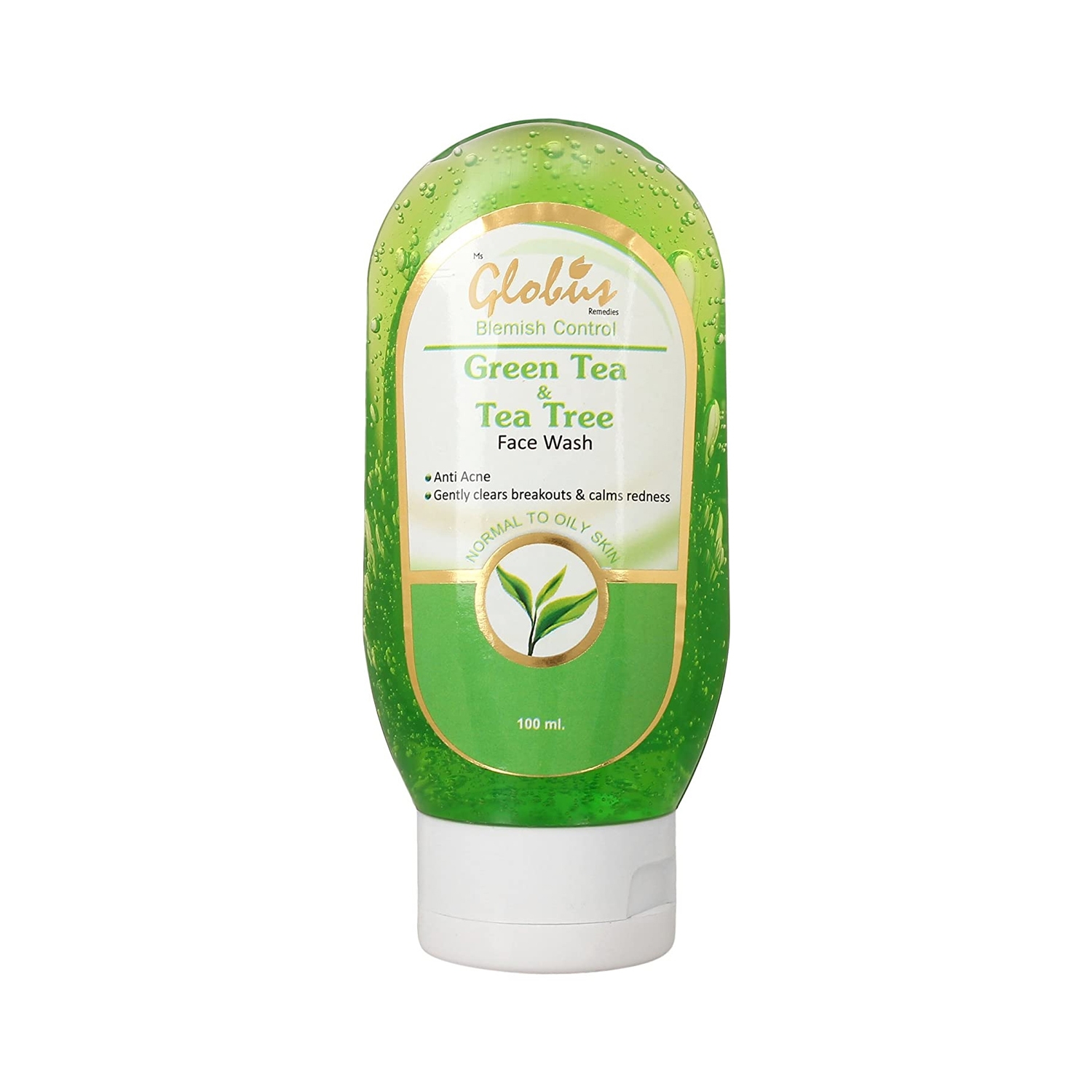 Globus Remedies | Globus Remedies Green Tea & Tea Tree Face Wash (100ml)