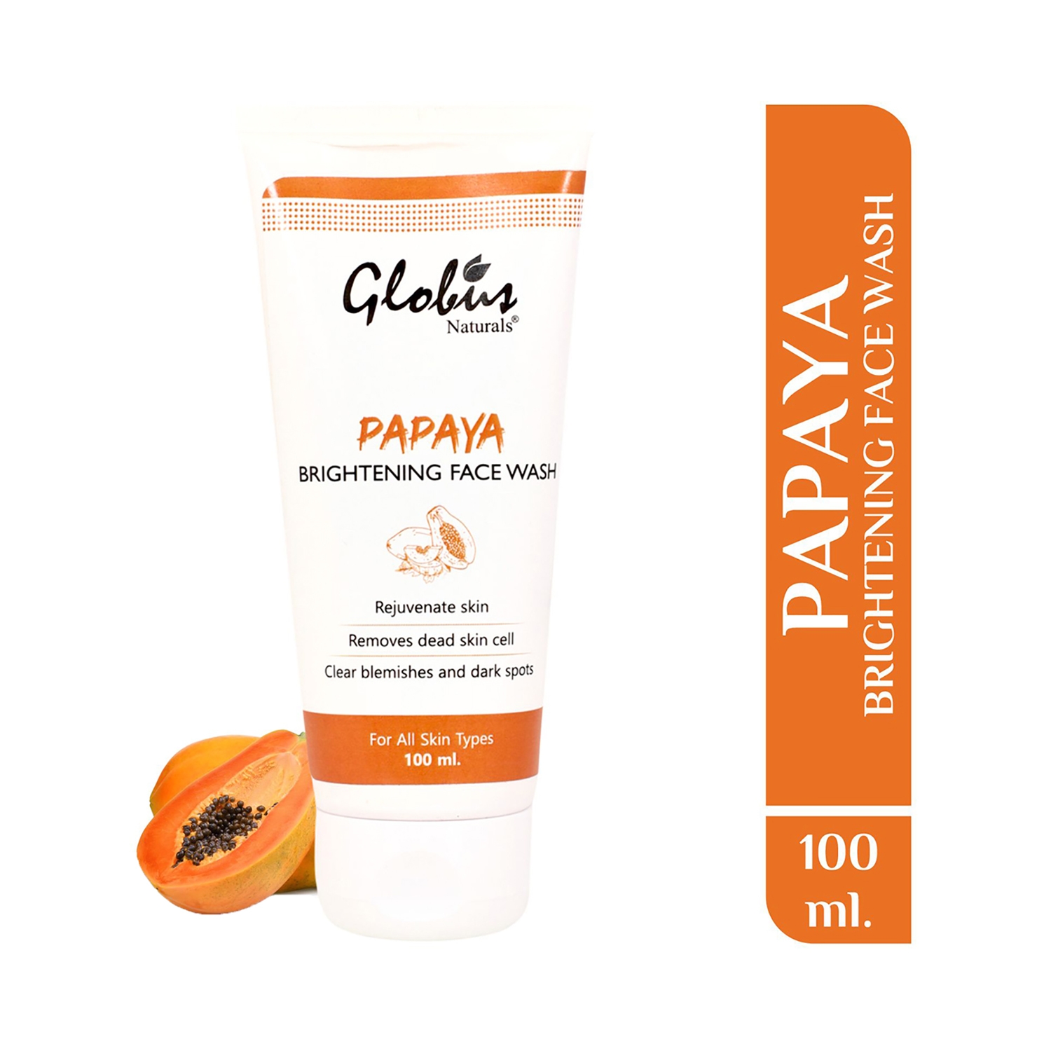 Globus Naturals | Globus Naturals Purifying Papaya Face Wash (100ml)