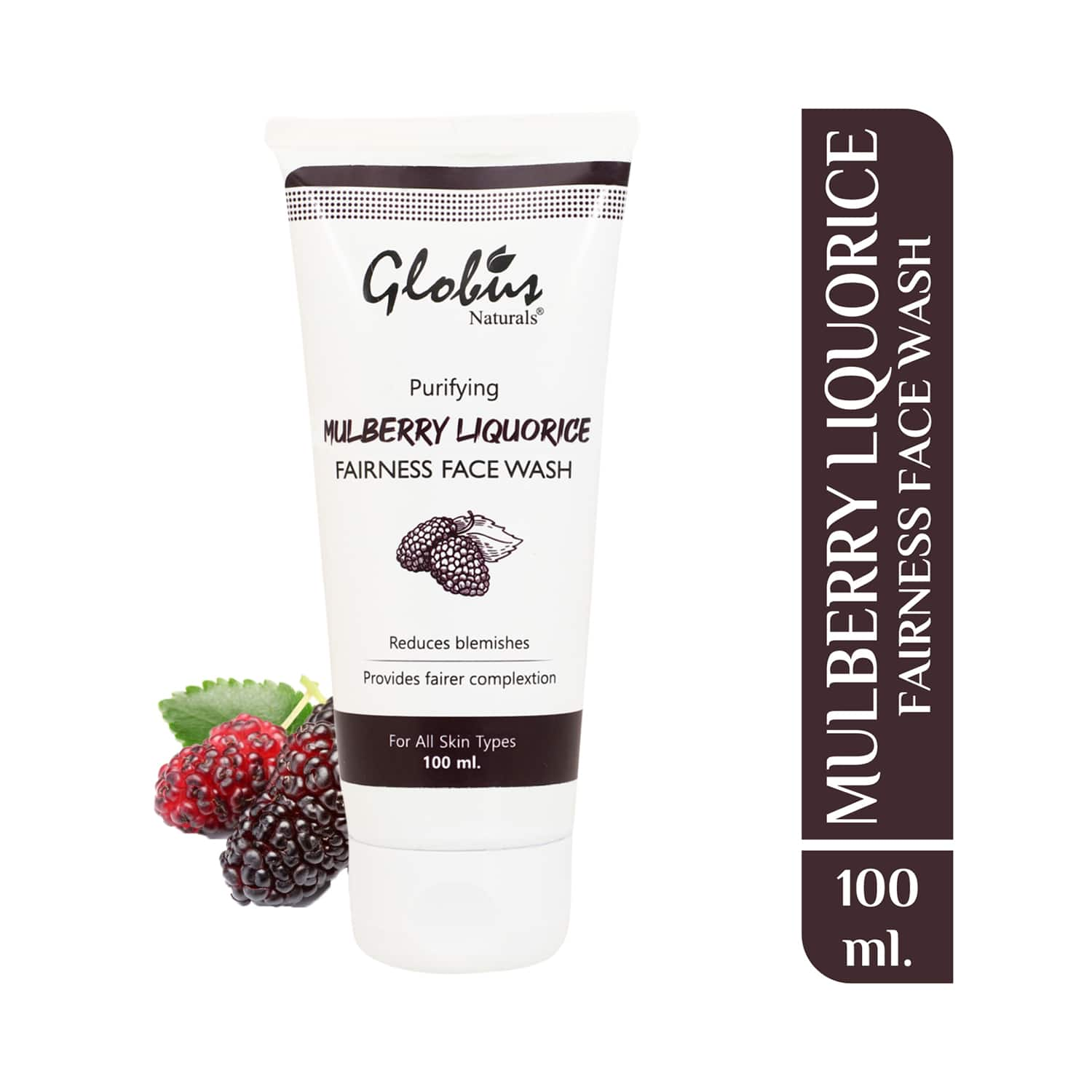 Globus Naturals | Globus Naturals Mulberry Liquorice Fairness Face Wash (100ml)