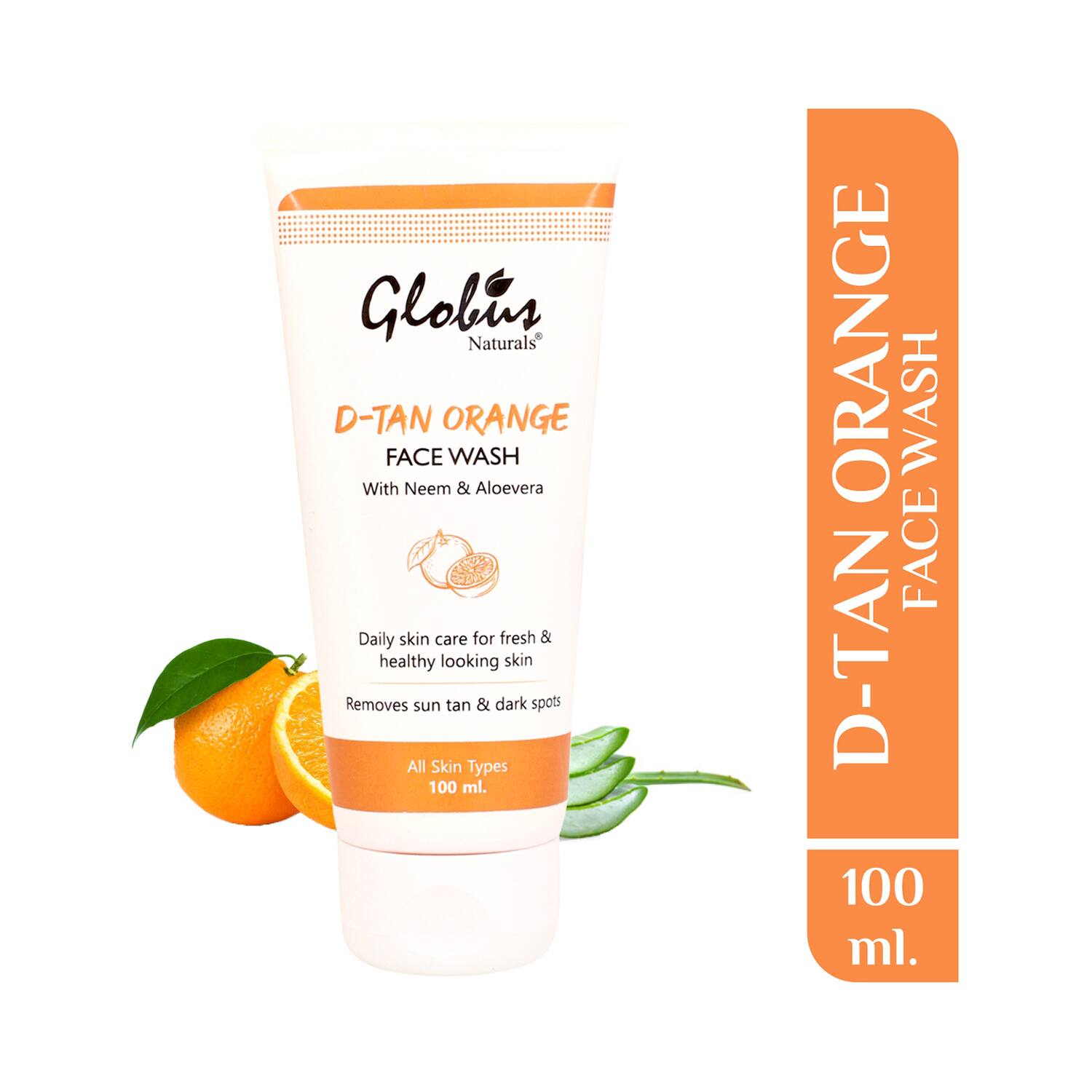 Globus Naturals | Globus Naturals Tan Care Orange Face Wash (100ml)