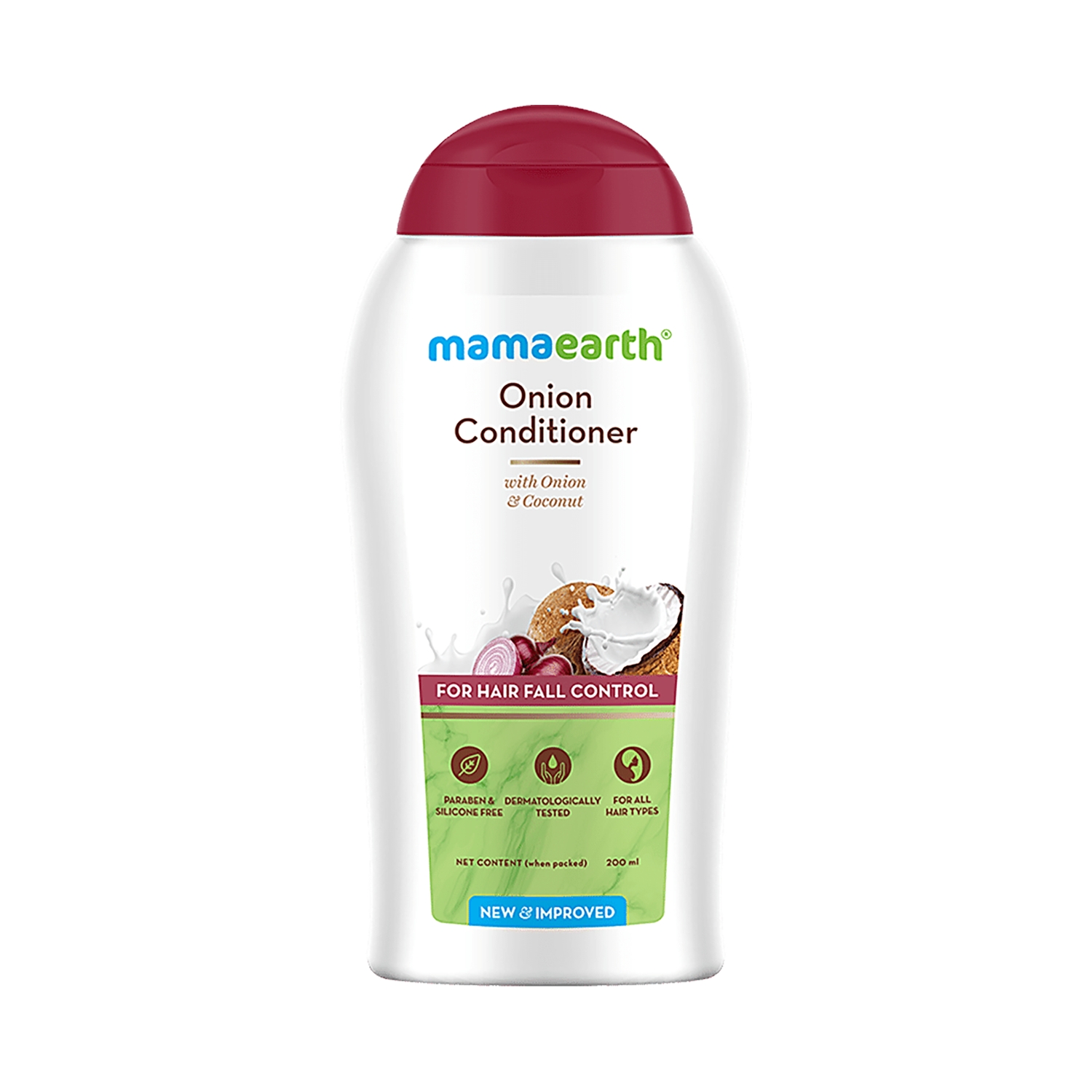 Mamaearth Onion Shampoo with Plant Keratin (200ml)