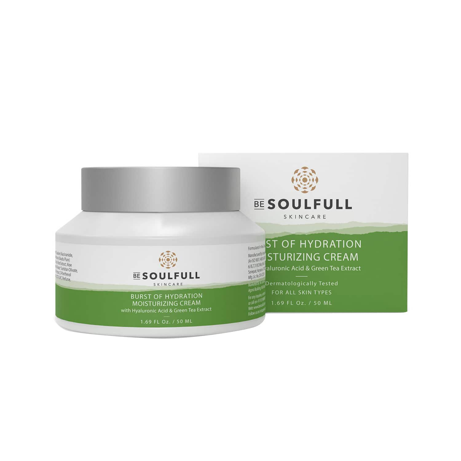 BE SOULFULL | BE SOULFULL Burst Of Hydration Moisturizing Cream (50g)