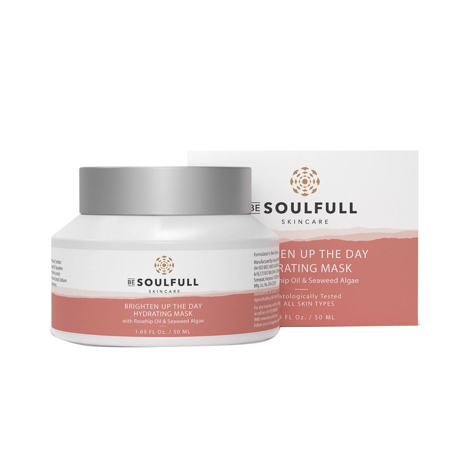 BE SOULFULL | BE SOULFULL Brighten Up the Day Hydrating Mask (50g)