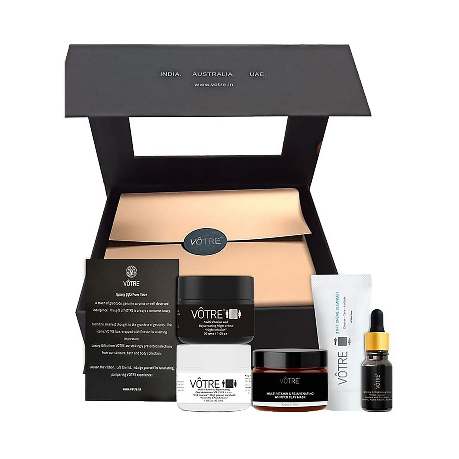 VOTRE | VOTRE Skincare Essential Gift Box For Her (5 Pcs)
