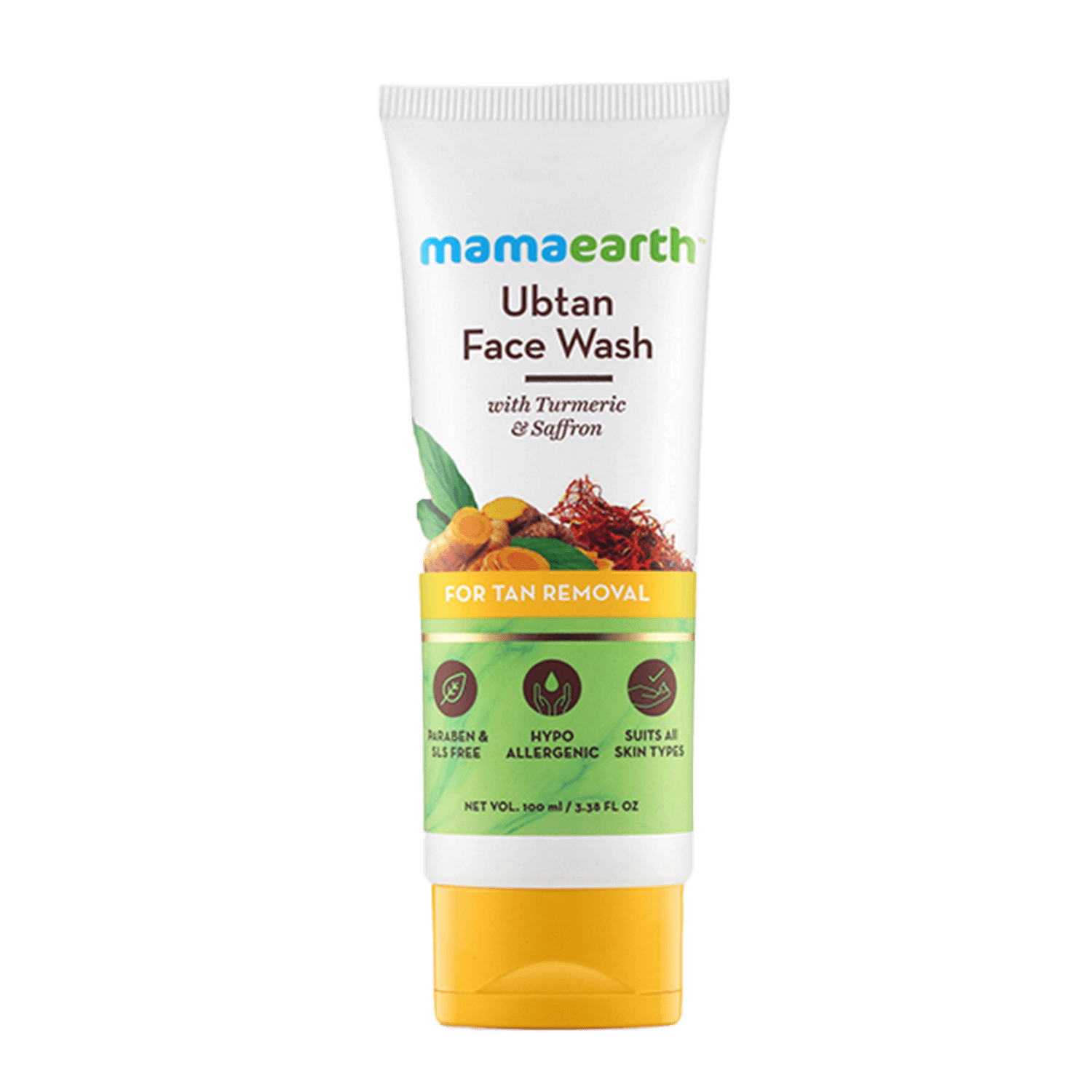 Mamaearth | Mamaearth Ubtan Facewash For Tan Removal (100ml)