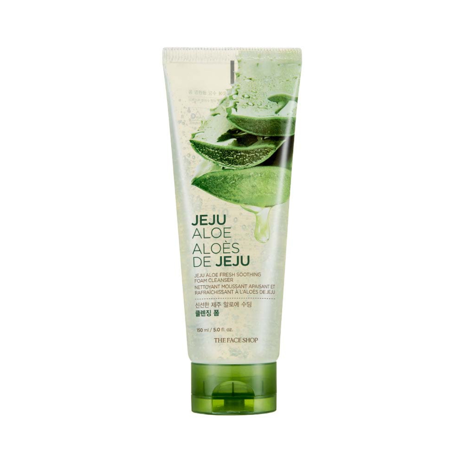 The Face Shop | The Face Shop Jeju Aloe Fresh Soothing Foam Cleanser (150ml)