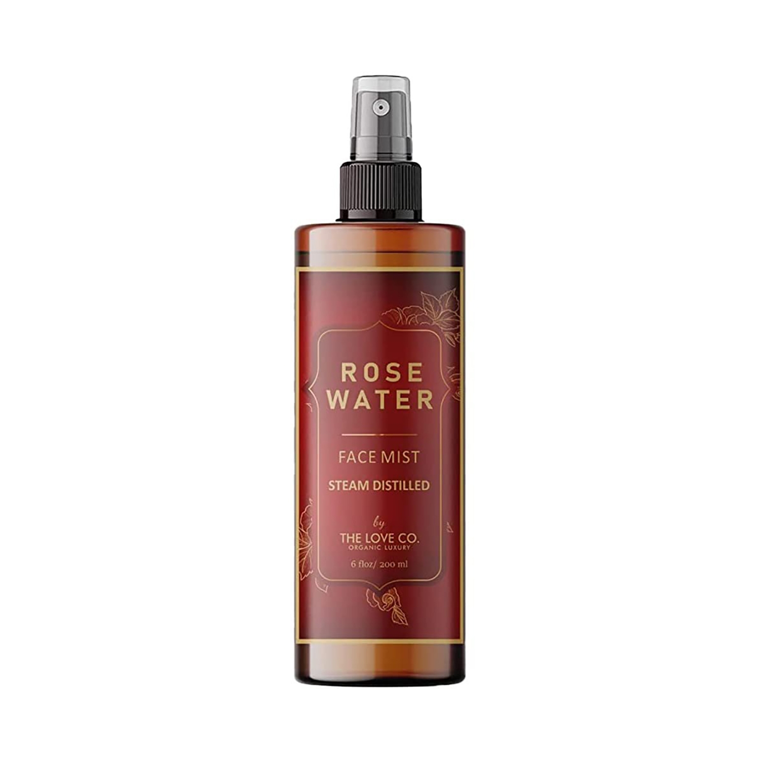 THE LOVE CO. | THE LOVE CO. Steam Distilled Rose Water Face Toner (200ml)