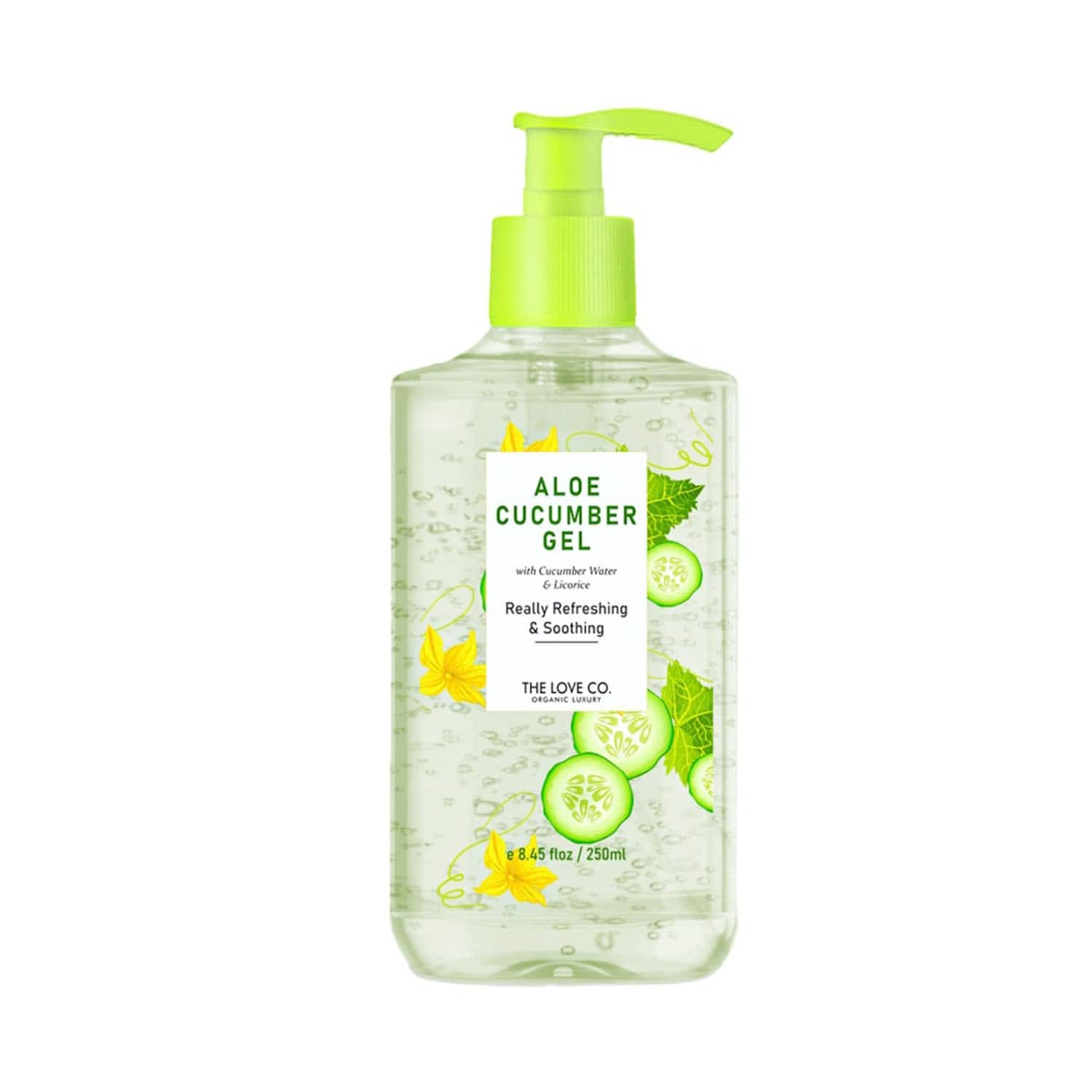 THE LOVE CO. | THE LOVE CO. Aloe Cucumber Gel For Really Refreshing & Soothing Skin (250ml)