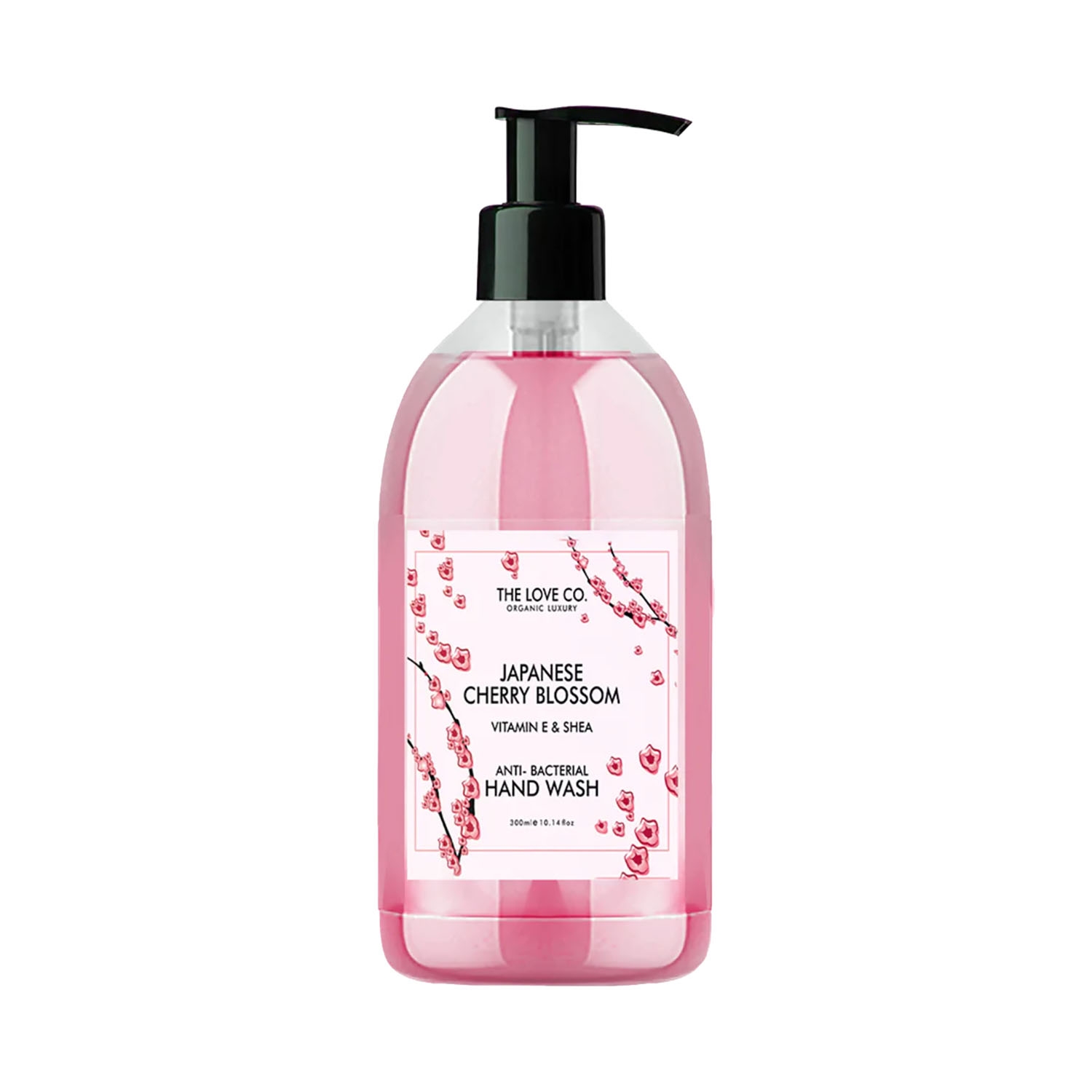 THE LOVE CO. | THE LOVE CO. Japanese Cherry Blossom Hand Wash For Moisturized Hands (300ml)