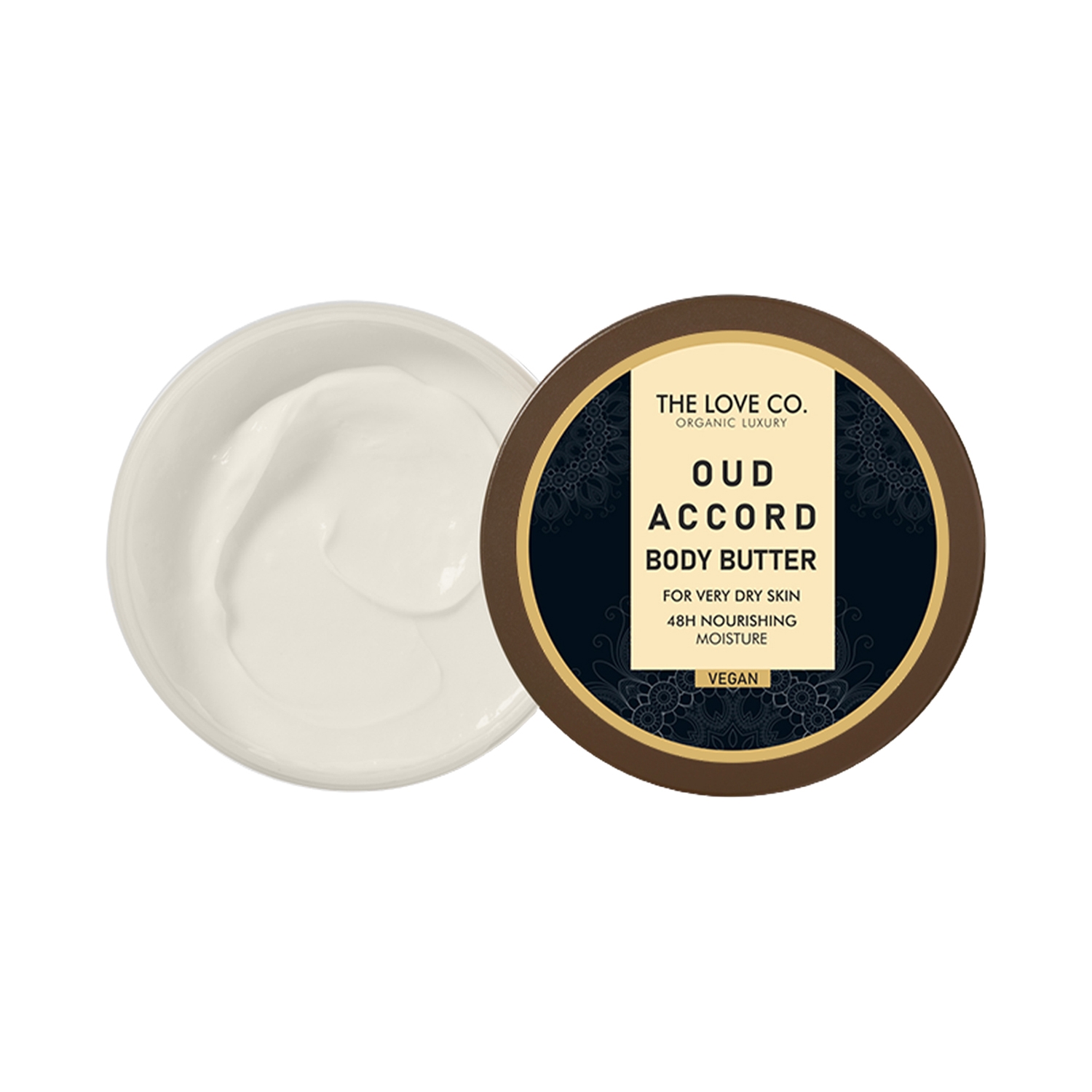 THE LOVE CO. | THE LOVE CO. Luxury Oud Accord Body Butter Deep Moisturization With Pure Shea Butter (200g)