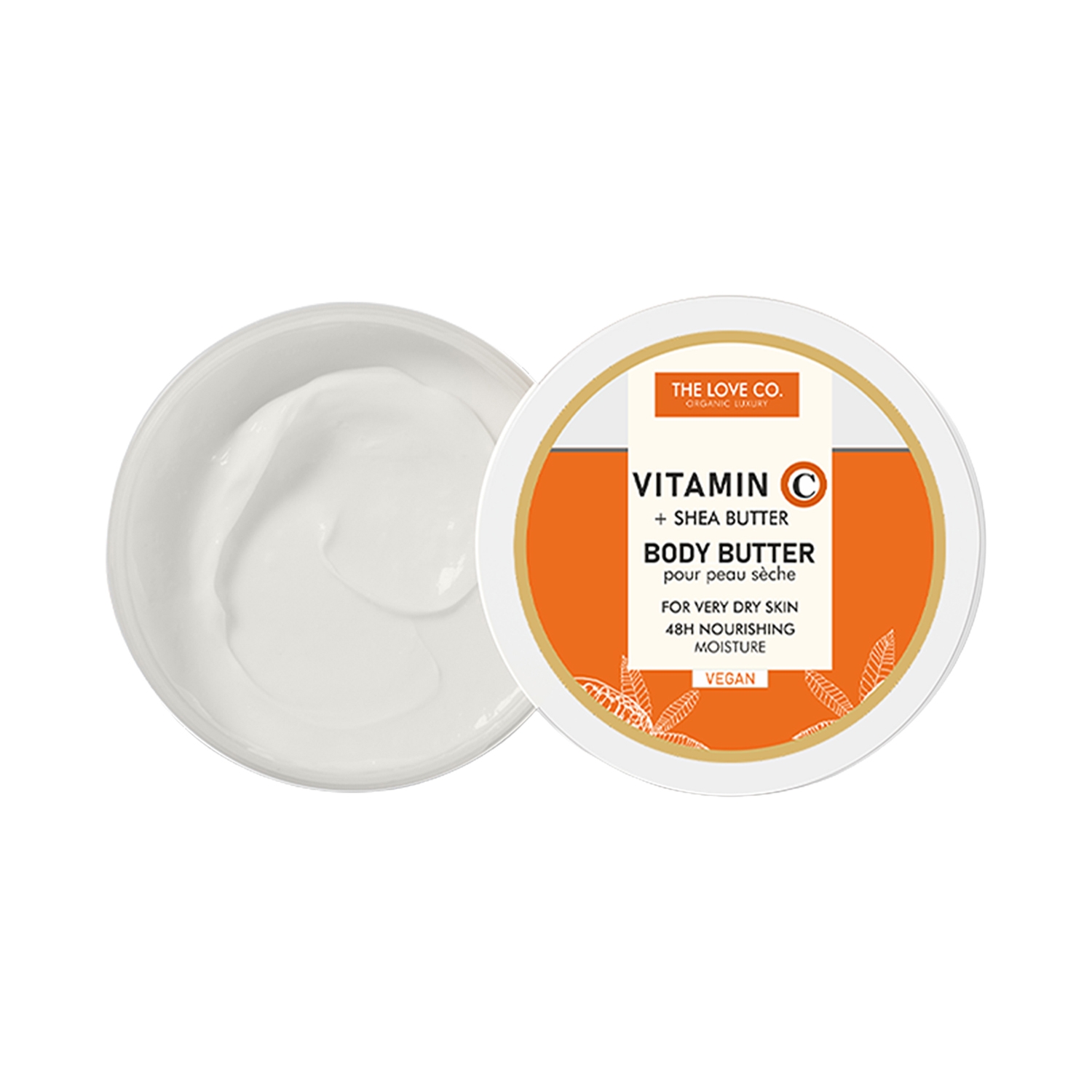 THE LOVE CO. | THE LOVE CO. Vitamin C Body Butter Deep Moisturization With Pure Shea Butter (200g)