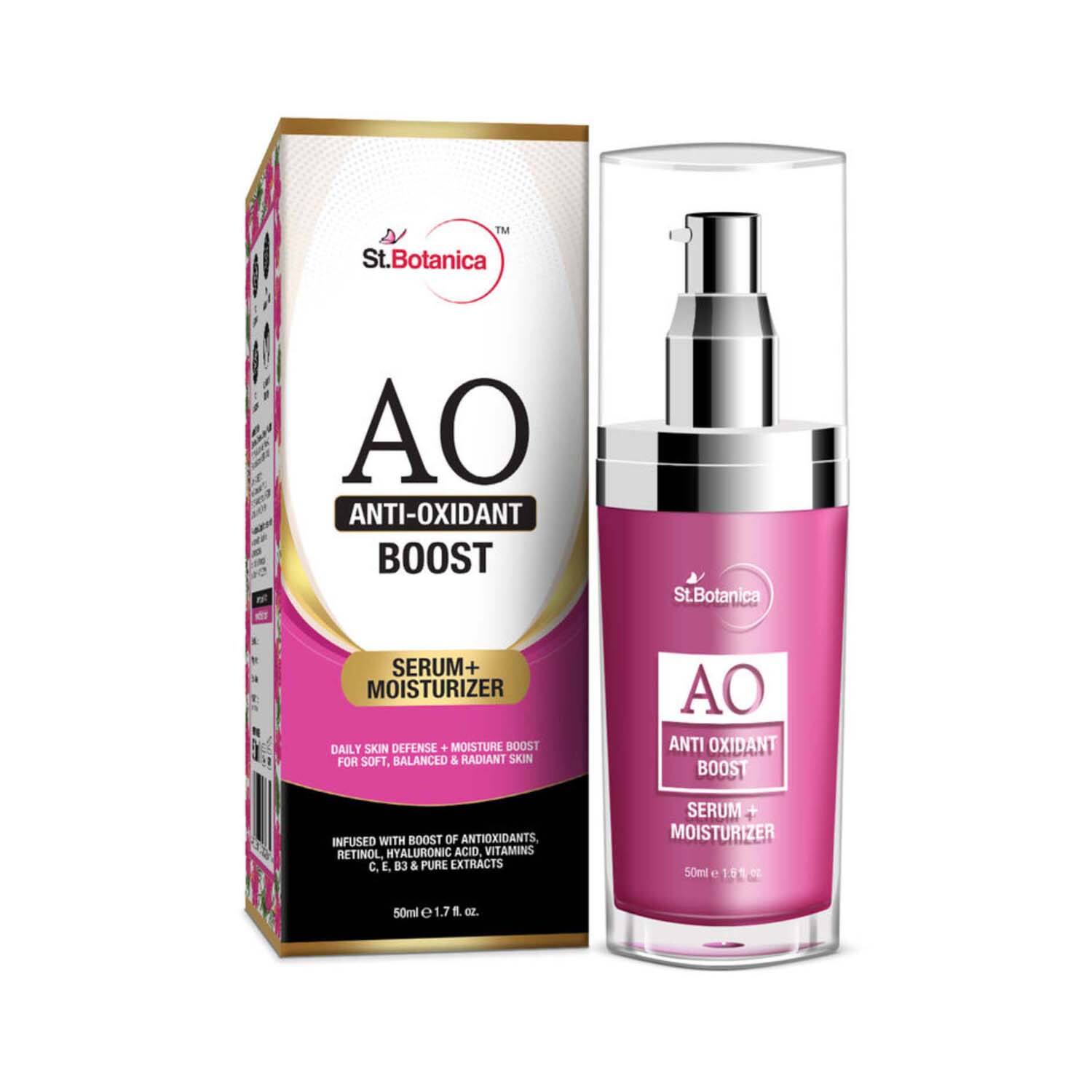 St.Botanica | St.Botanica Anti Oxidant Boost Serum + Moisturizer (50ml)