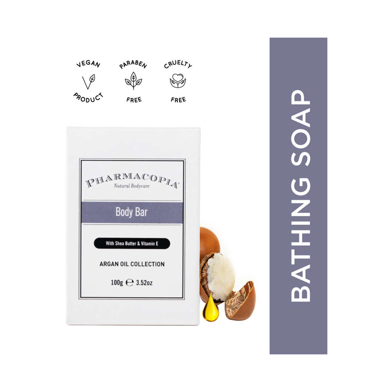 Kimirica | Kimirica Pharmacopia Argan Bathing Soap (100g)
