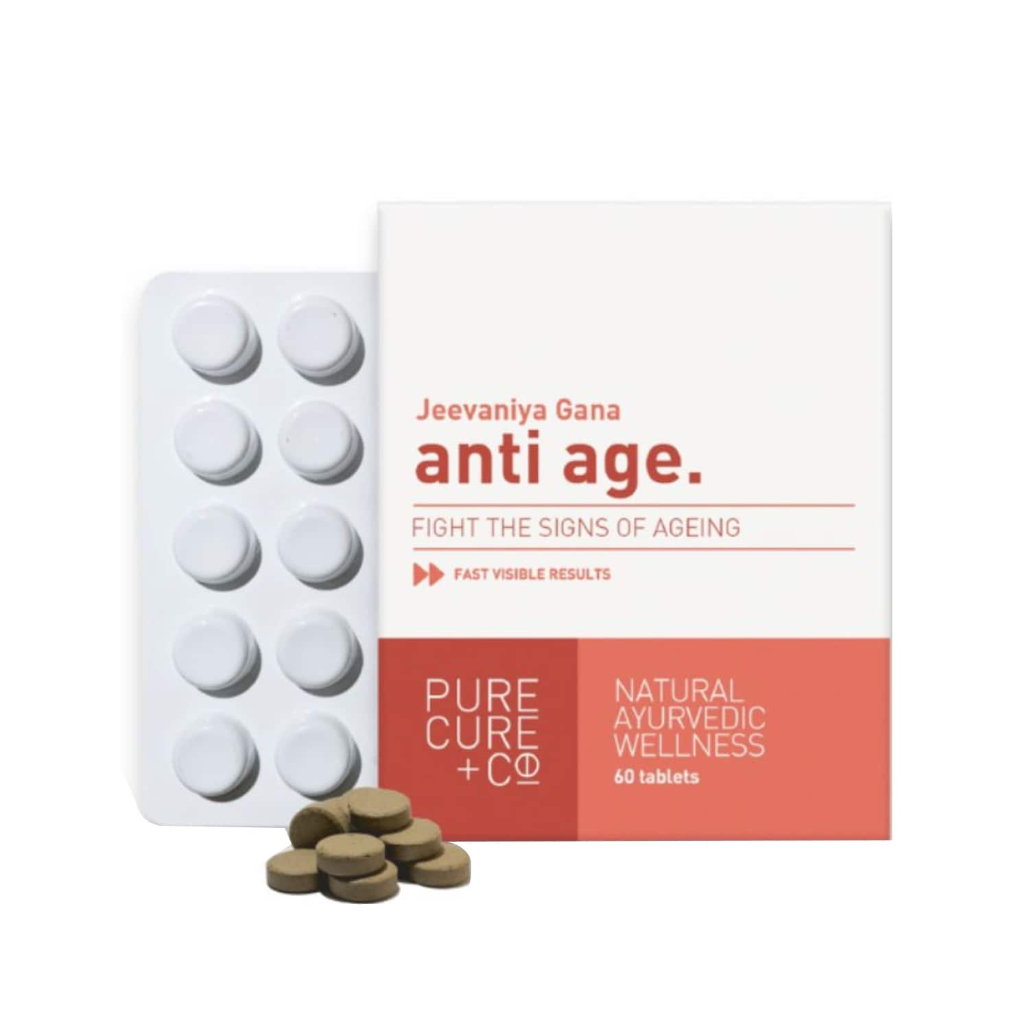 PURECURE+CO | PURECURE+CO Anti Age Fight Signs Of Ageing Tablets (60Tablets)