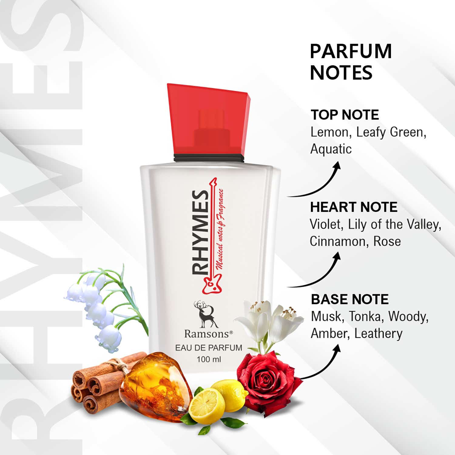 Buy Ramsons Rhymes Eau De Parfum (100ml) Online at Best Price in