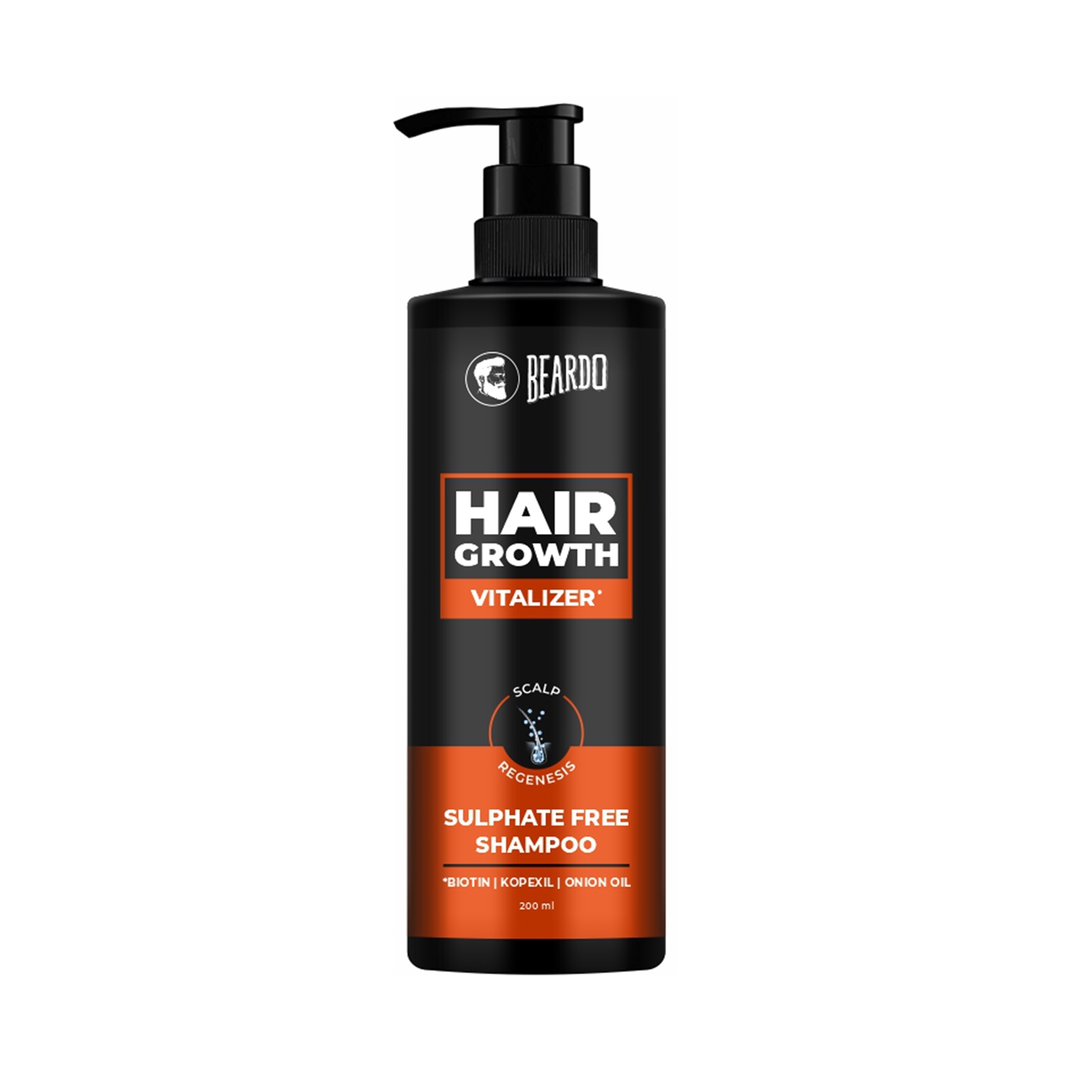 Beardo | Beardo Hair Growth Vitalizer Shampoo (200ml)
