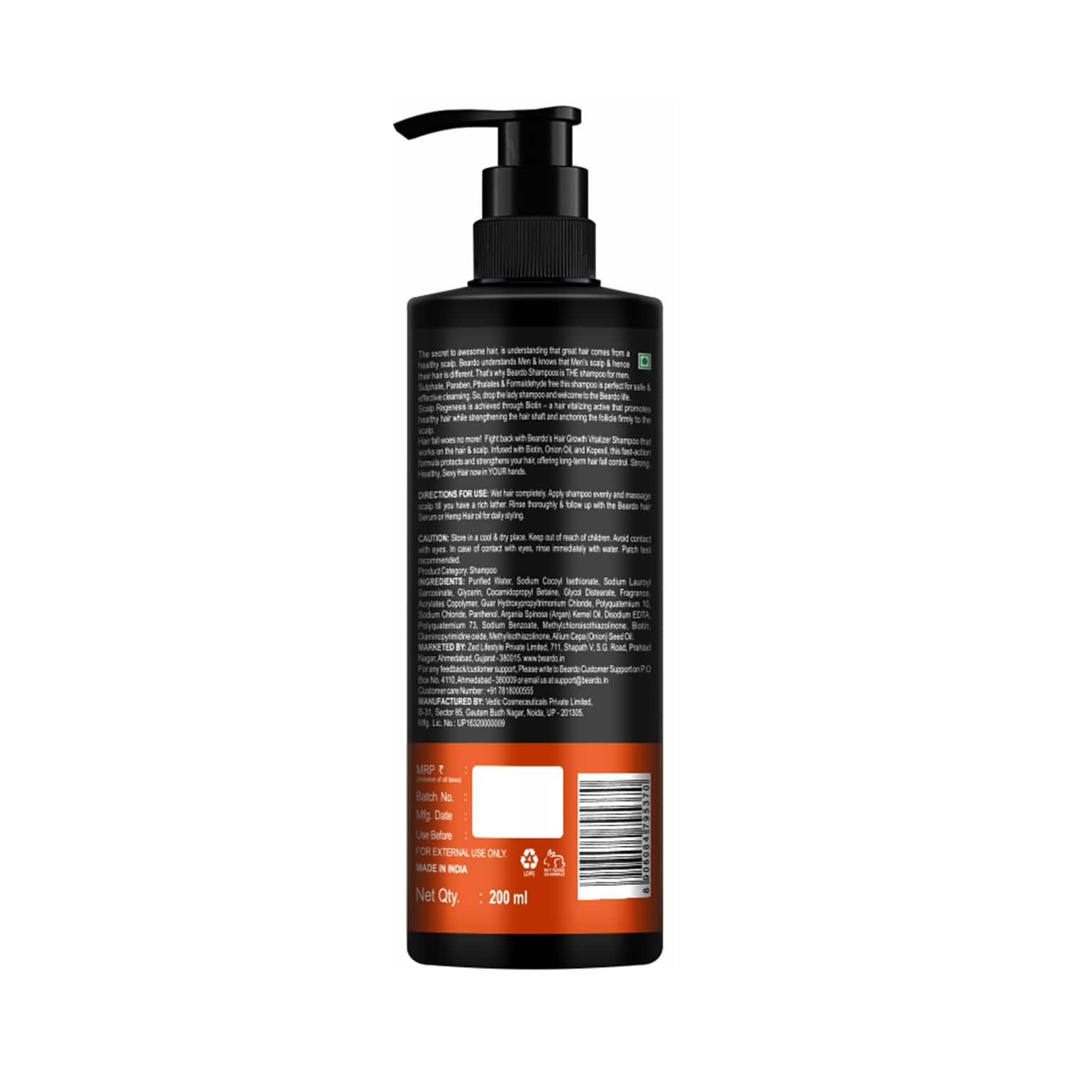 Beardo shampoo store