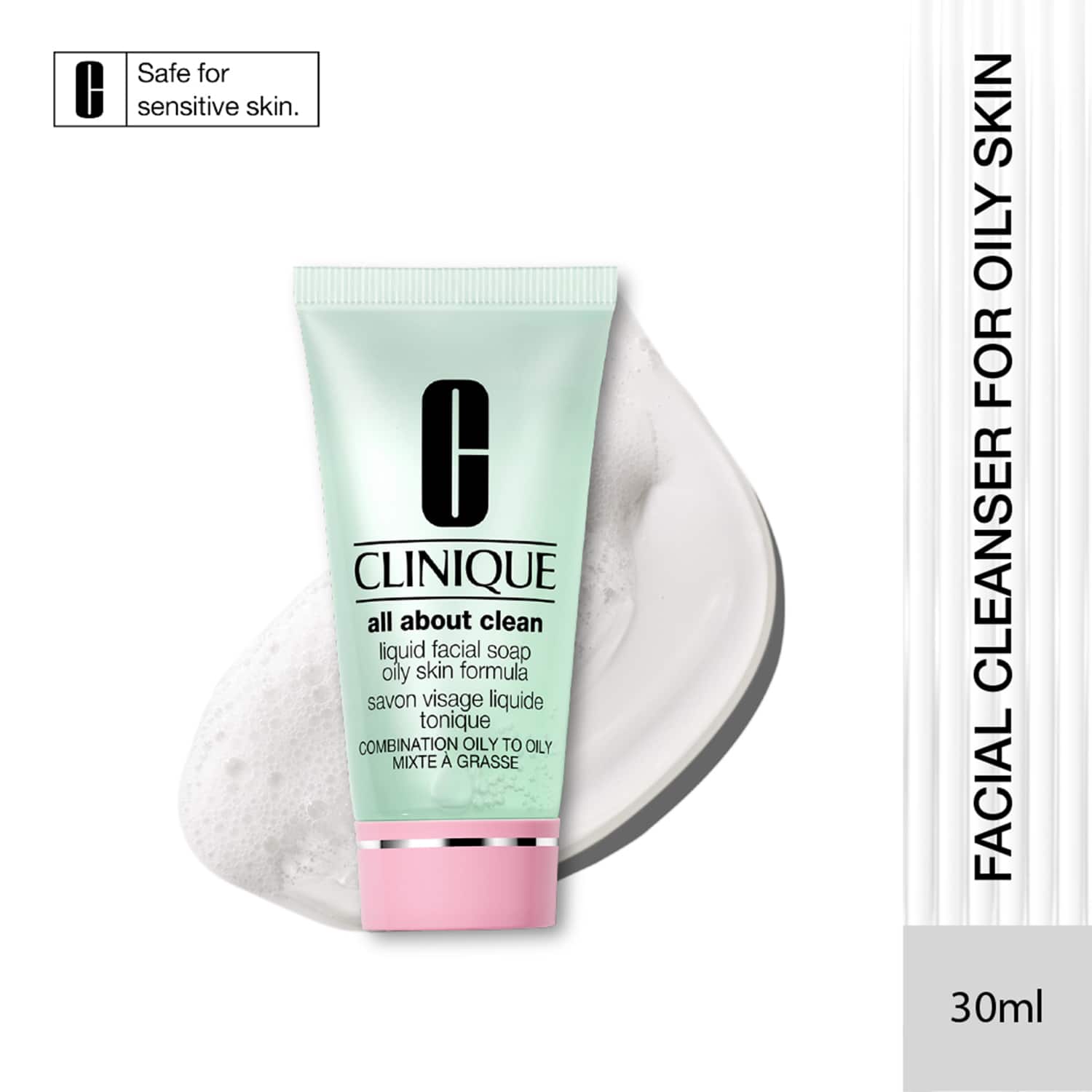 CLINIQUE | CLINIQUE All About Clean Liquid Facial Soap For Oily Skin (30ml)
