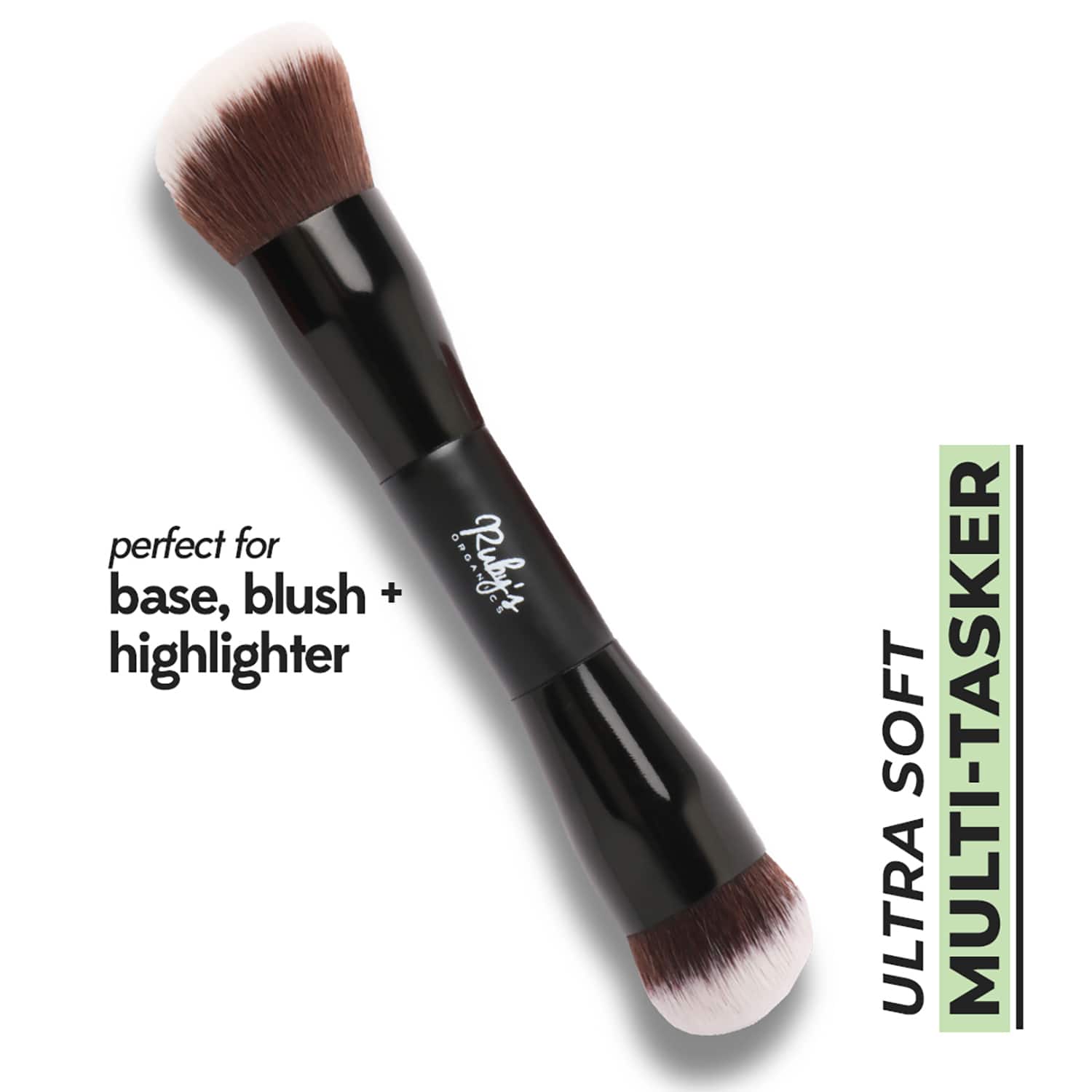 Ruby's Organics | Ruby's Organics Dual Ended Blush And Foundation Brush