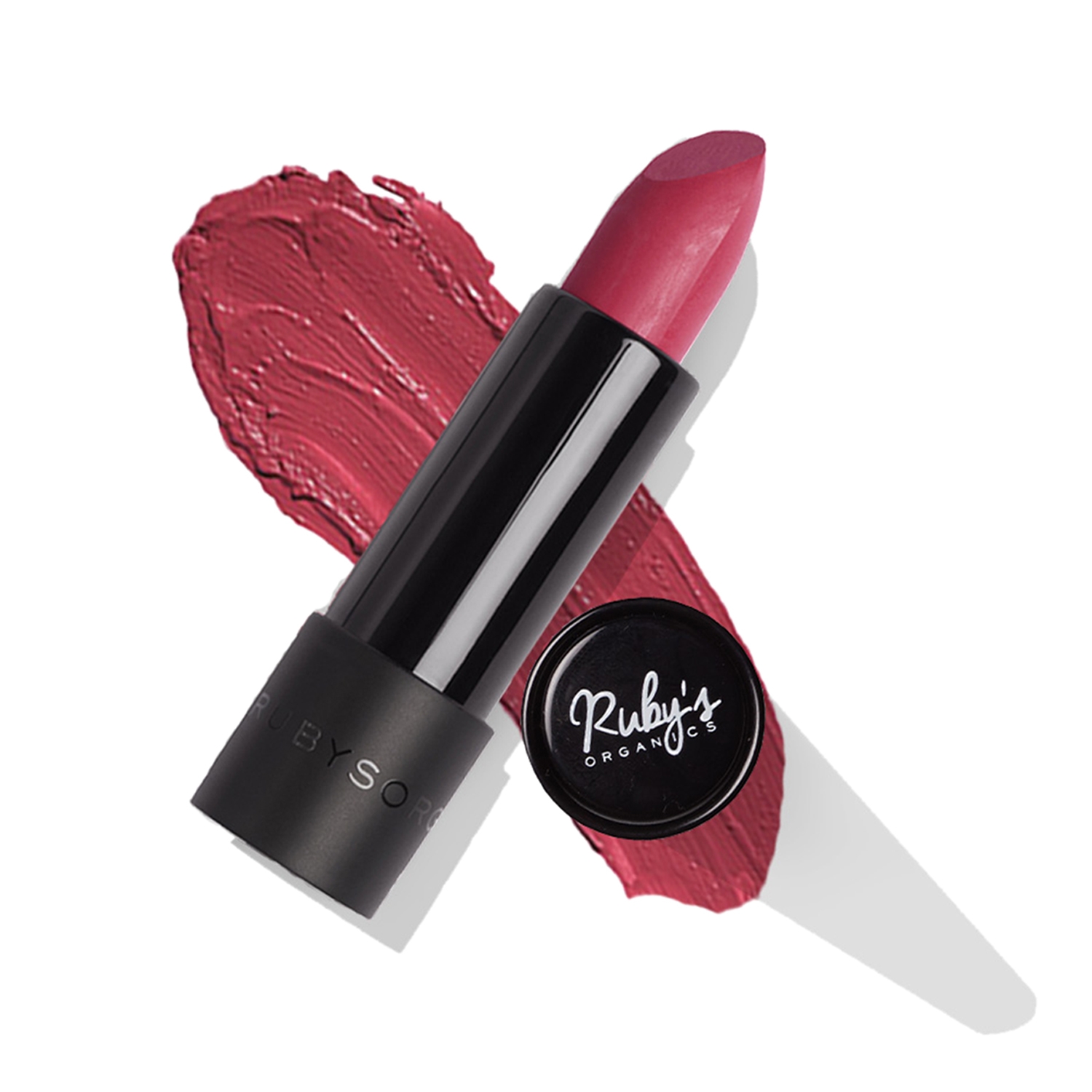 Ruby's Organics Lipstick - Rhubarb (3.7g)