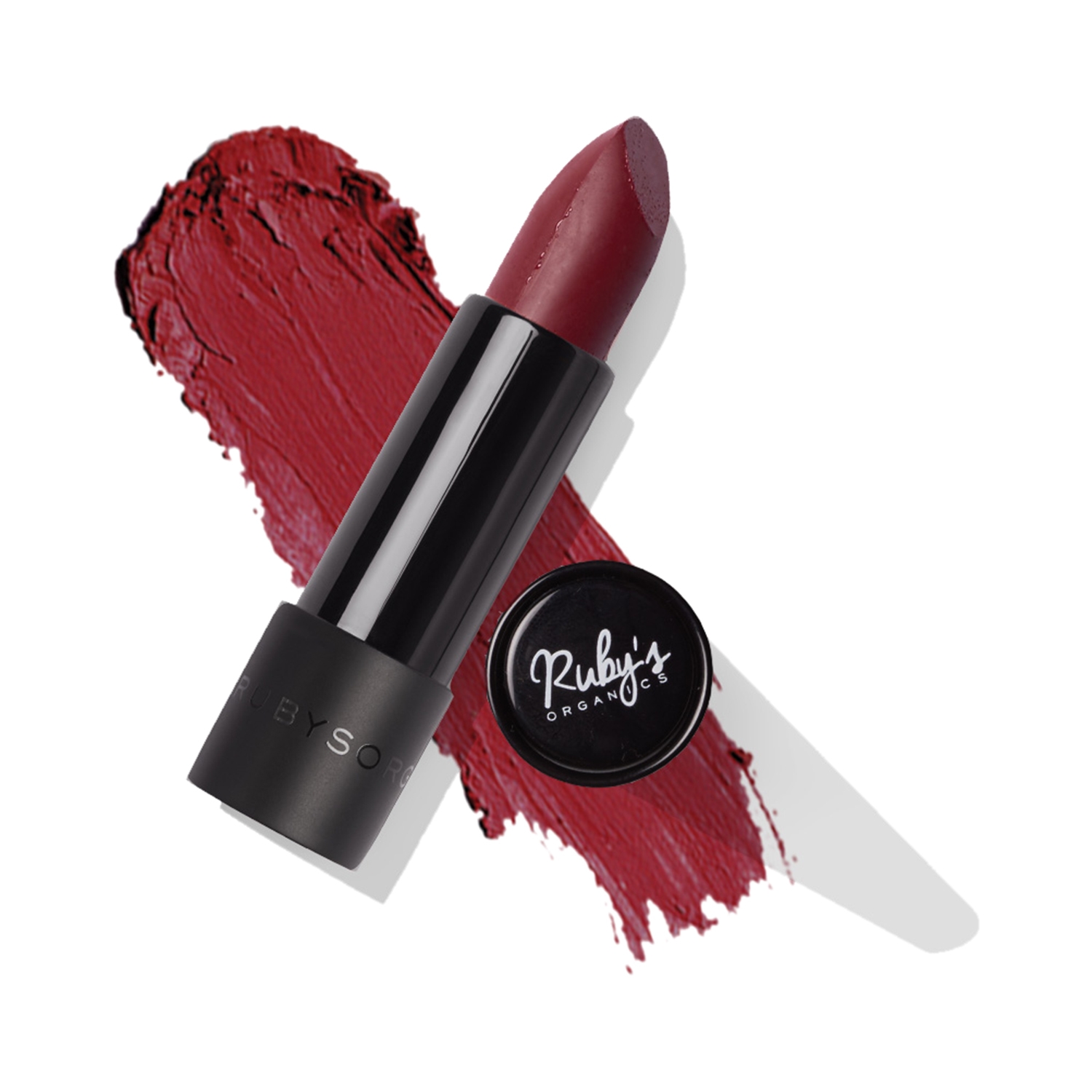 Ruby's Organics Lipstick - Burgundy (3.7g)