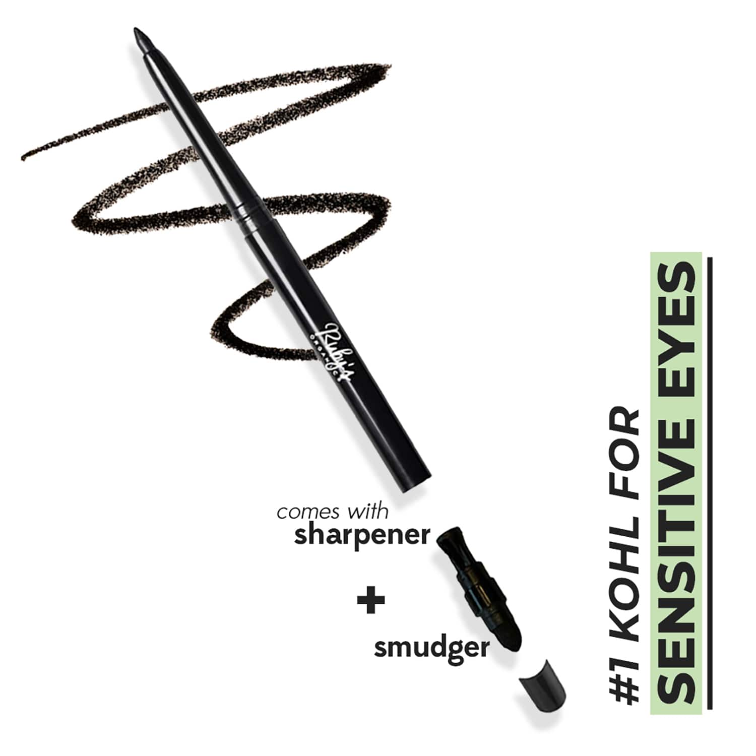 Ruby's Organics | Ruby's Organics Smoked Kohl - Black (0.35g)