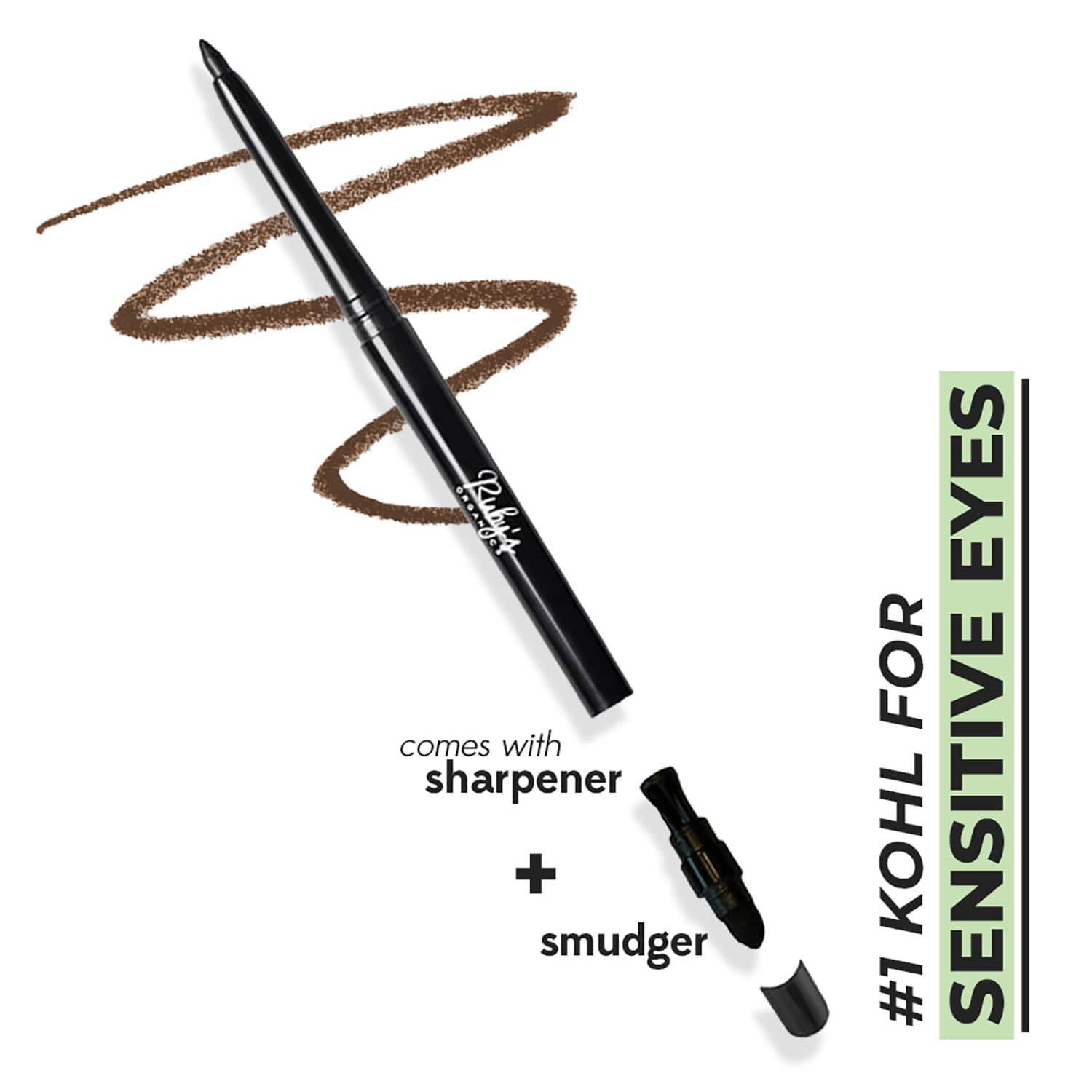 Ruby's Organics | Ruby's Organics Smoked Kohl - Brown (0.35g)