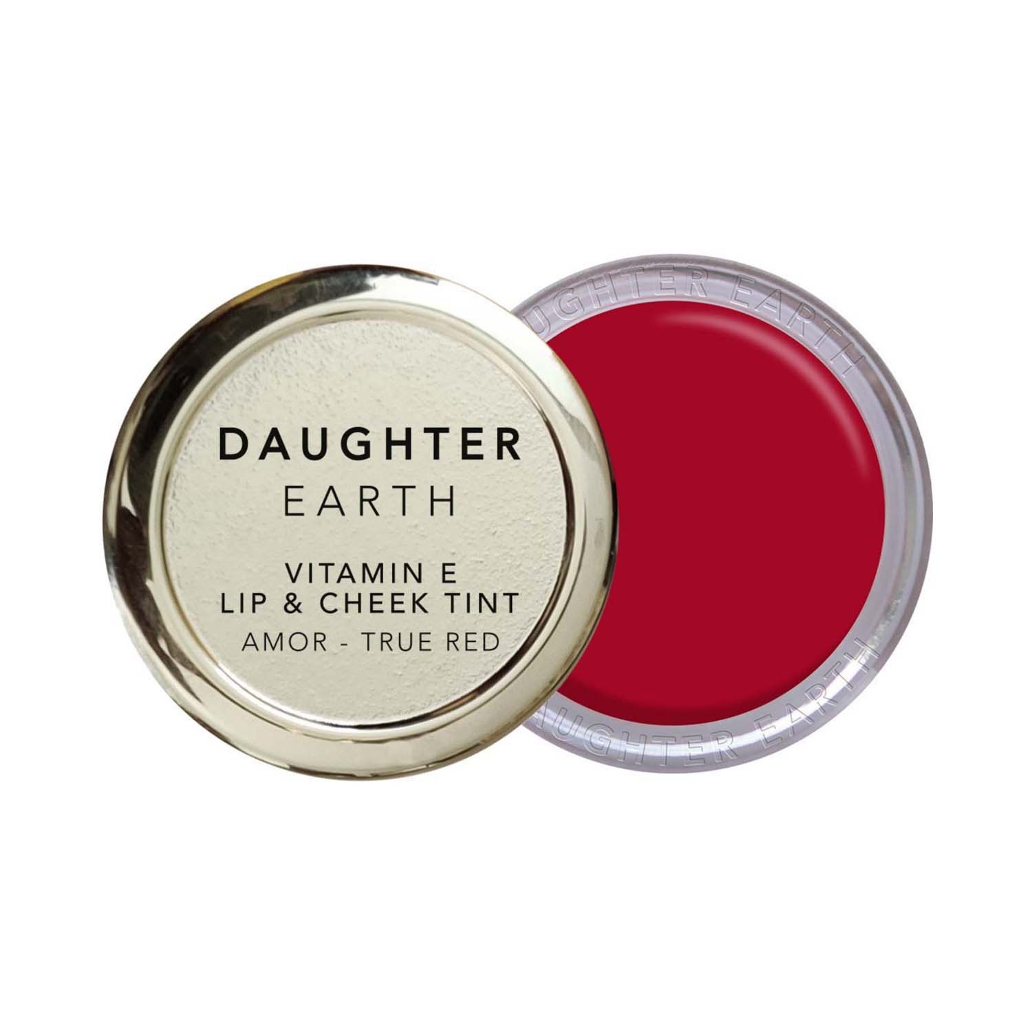 DAUGHTER EARTH | DAUGHTER EARTH Vitamin E Lip & Cheek Tint - Amor (True Red) (4.5g)