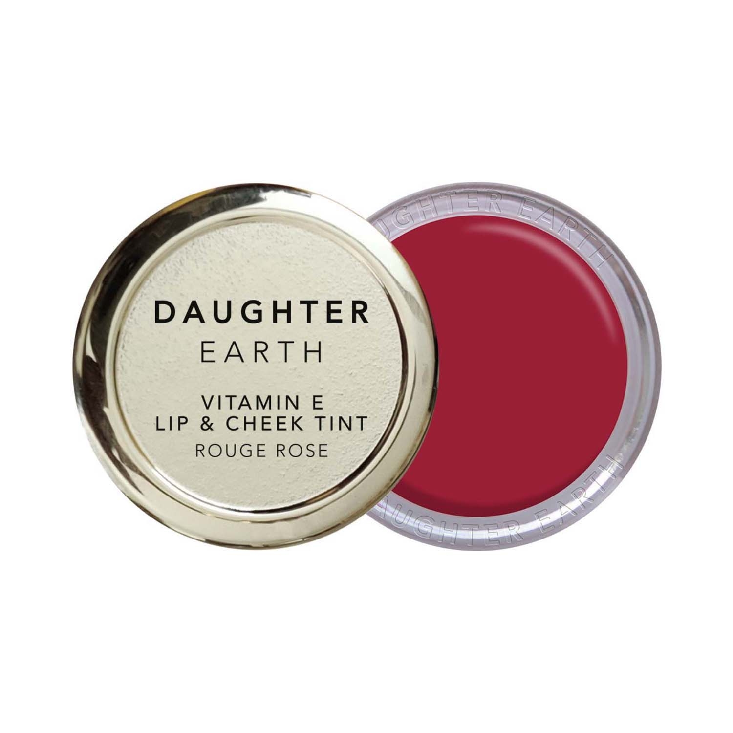 DAUGHTER EARTH | DAUGHTER EARTH Vitamin E Lip & Cheek Tint - Rouge Rose (4.5g)
