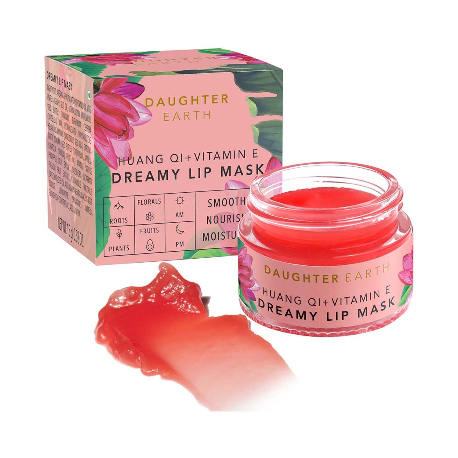 DAUGHTER EARTH | DAUGHTER EARTH Dreamy Lip Mask With Vitamin E & Huang Qi (15g)