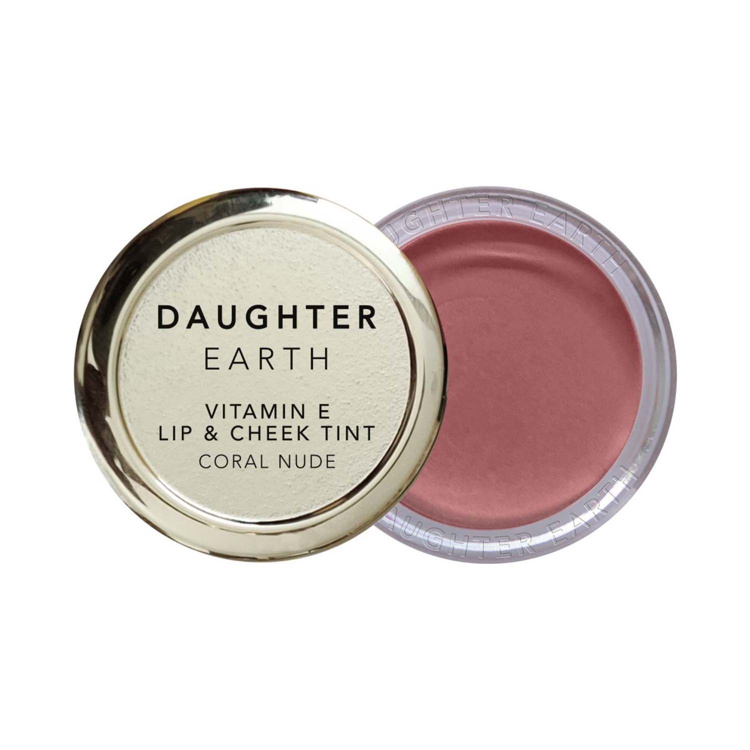  | DAUGHTER EARTH Vitamin E Lip & Cheek Tint - Coral Nude (4.5g)